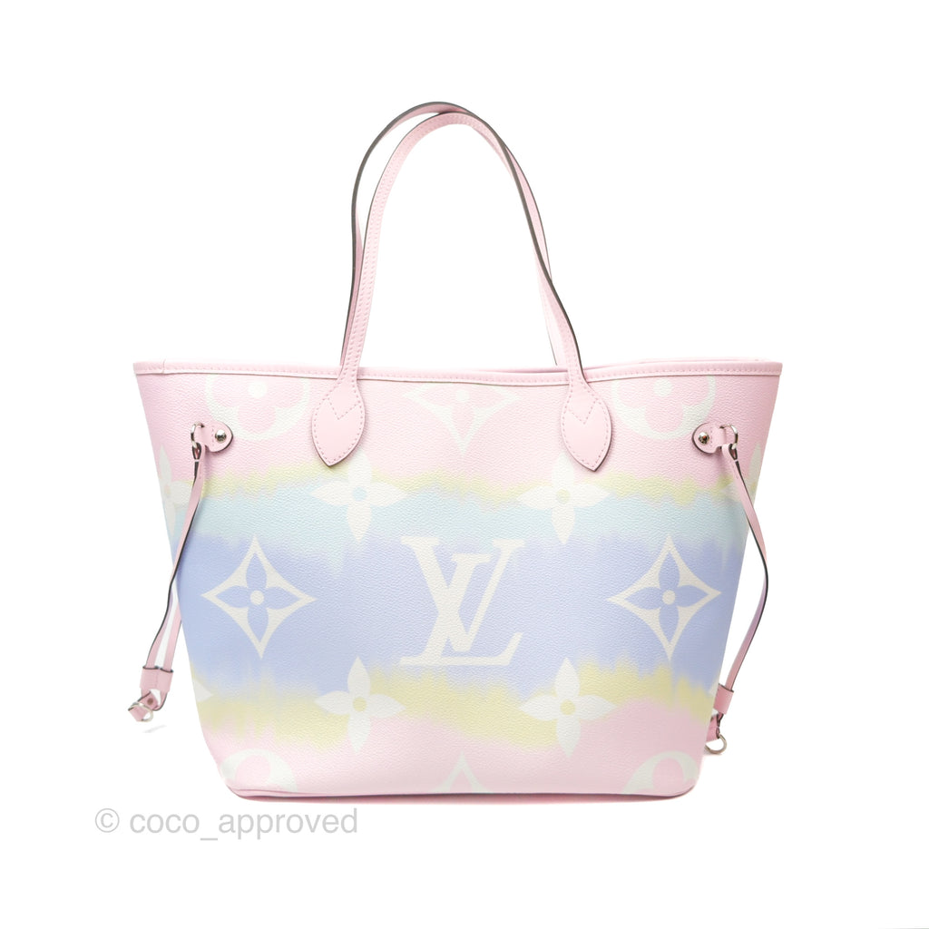 Louis Vuitton Escale Neverfull MM Pastel Monogram