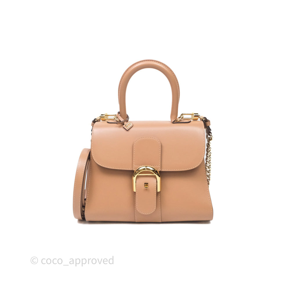 Delvaux Brillant PM Tender Beige Box Calf