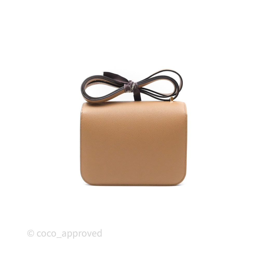 Hermès Constance Mini 18cm Chai 0M Epsom Gold Hardware
