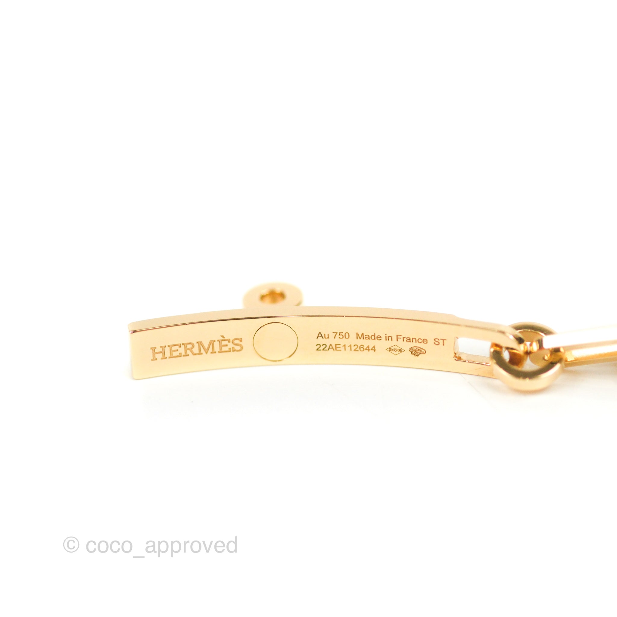 Hermès Hermès Clic H Cliquetis Enamel Rose Gold Bracelet-Yellow (Fine  Jewelry and Watches,Fine Bracelets) IFCHIC.COM