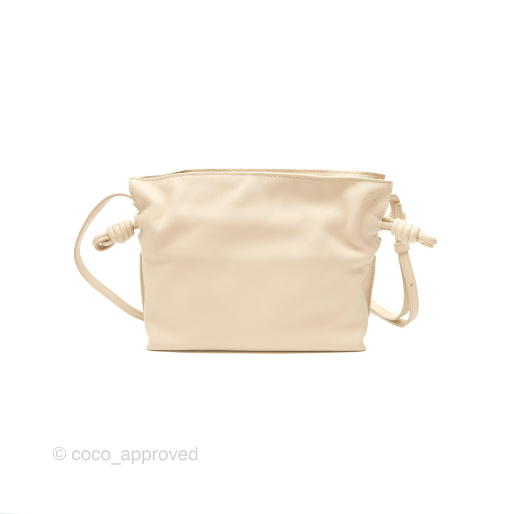 Loewe Mini Nappa Flamenco Clutch Angora