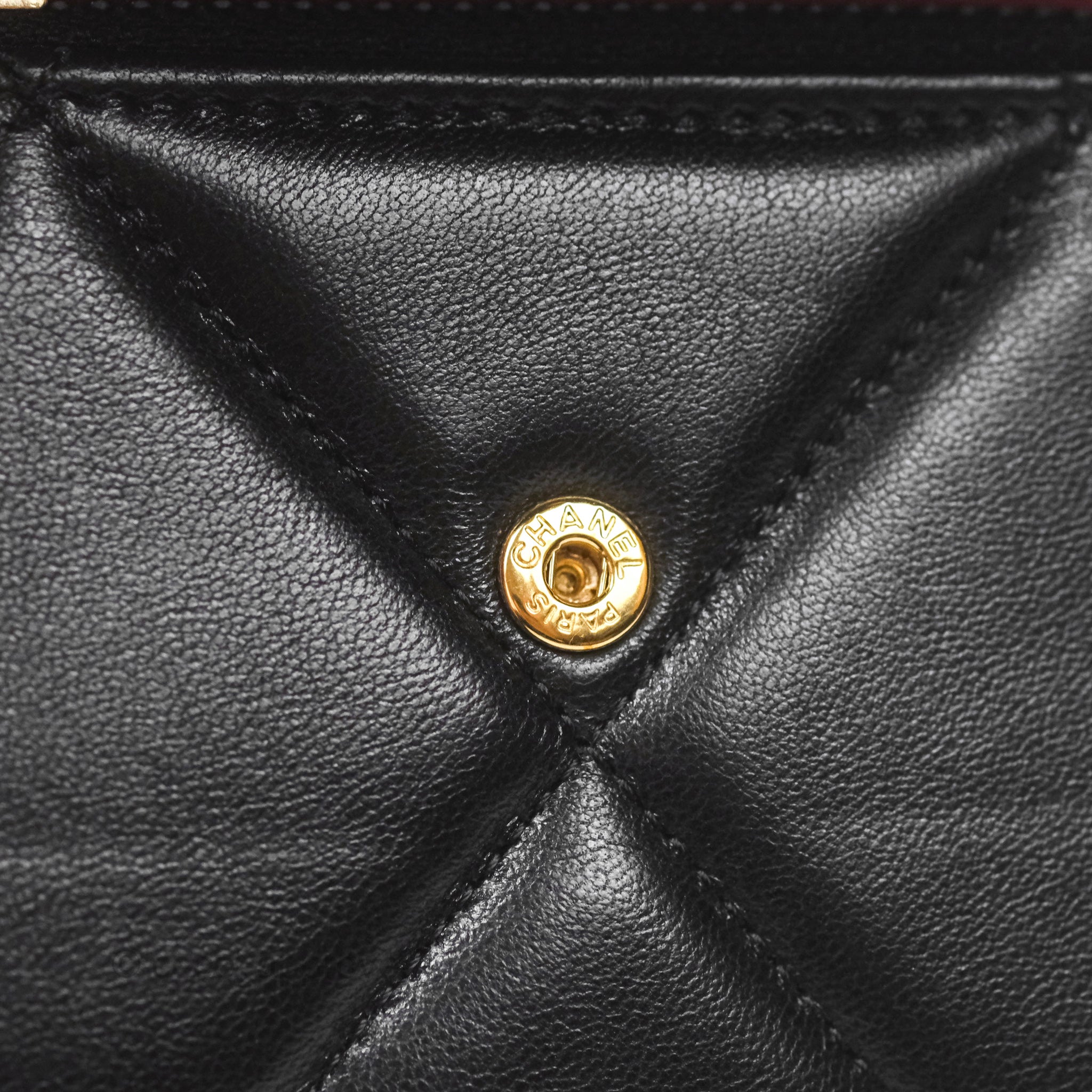 Chanel 19 Short Flap Wallet Black Lambskin – Coco Approved Studio