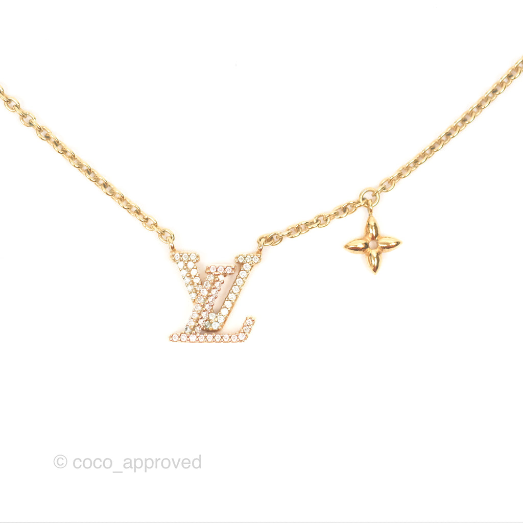 Louis Vuitton Iconic Necklace Gold Hardware