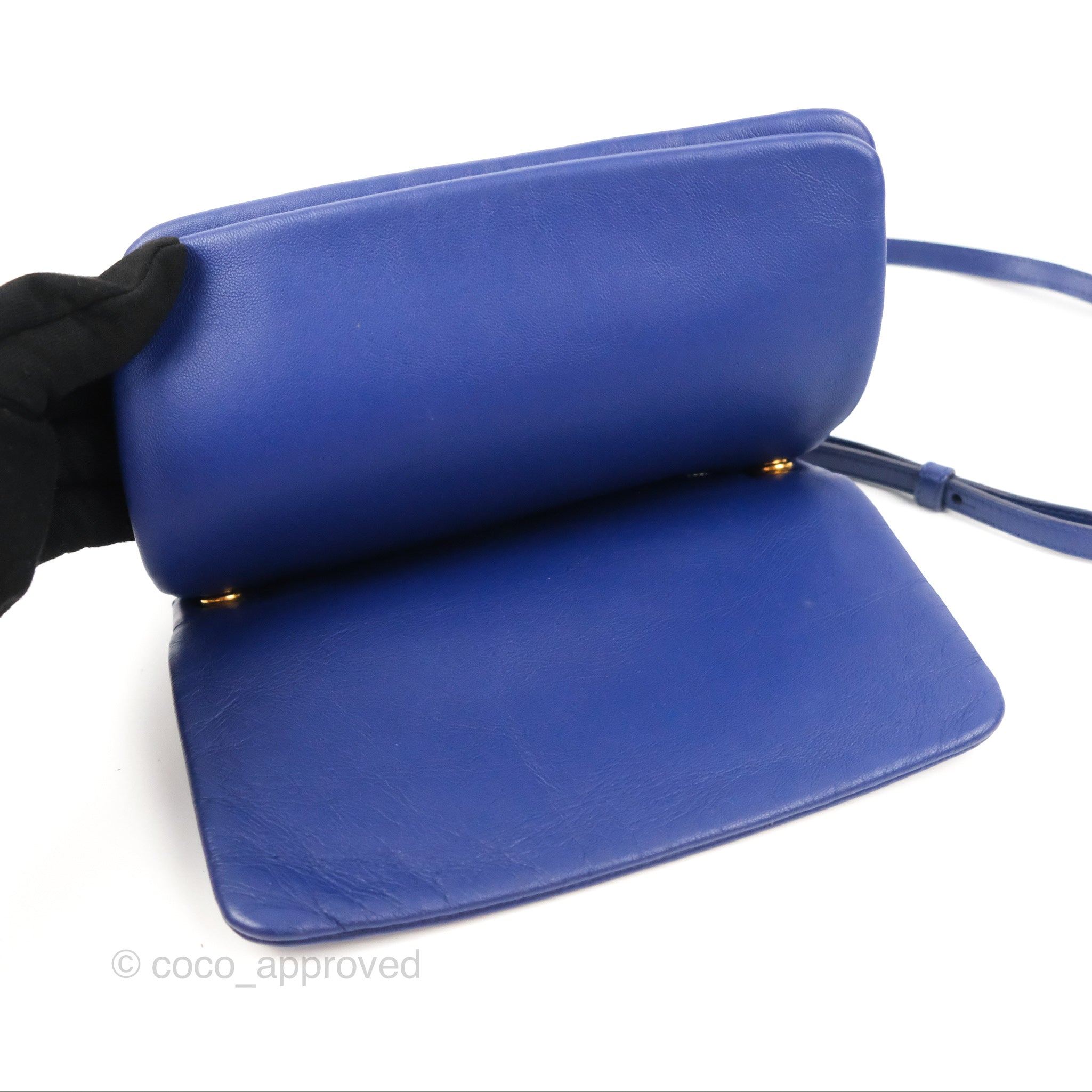 Celine Trio Cobalt Blue Handbag