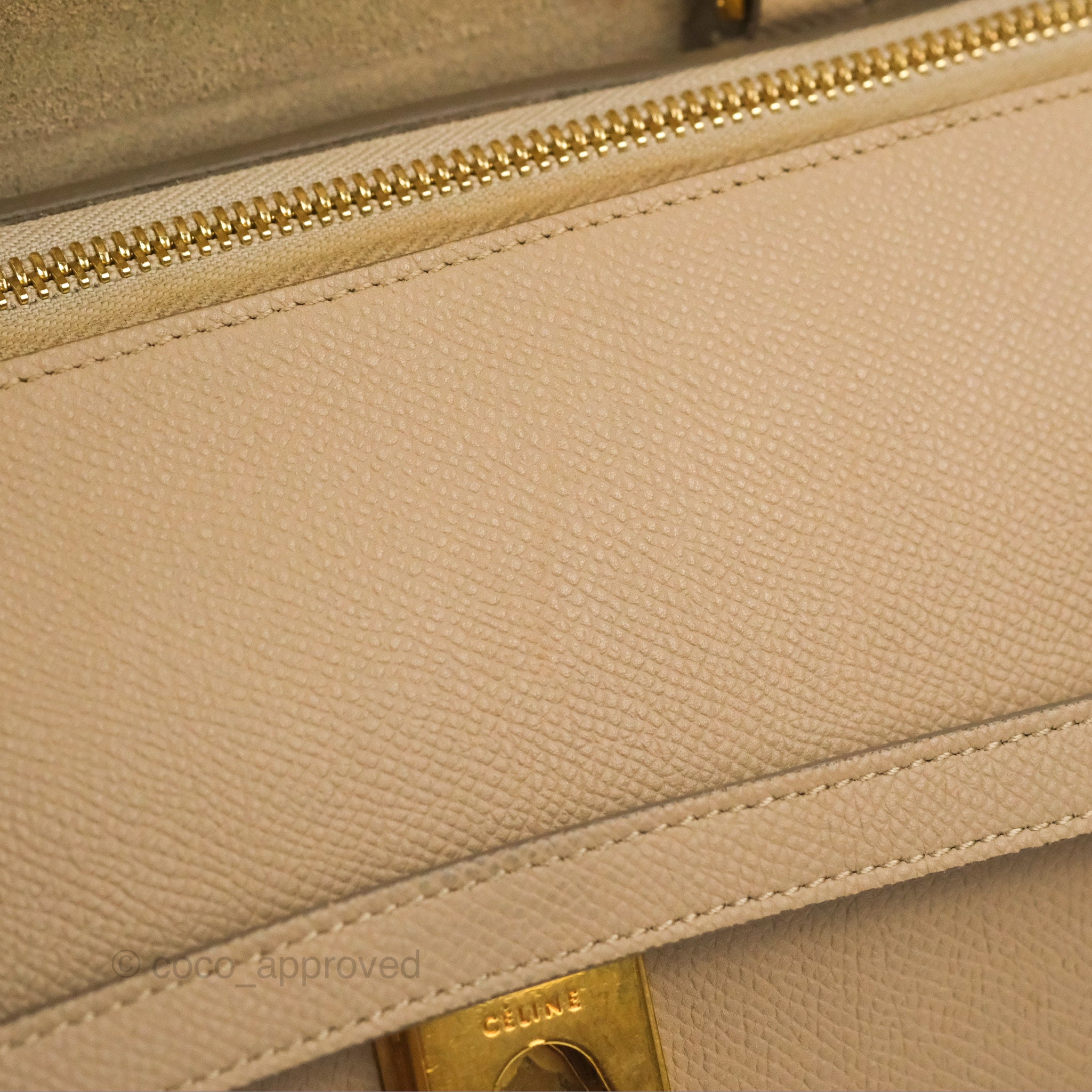Celine Mini Belt Bag Light Taupe Grained Calfskin Gold Hardware – Coco  Approved Studio