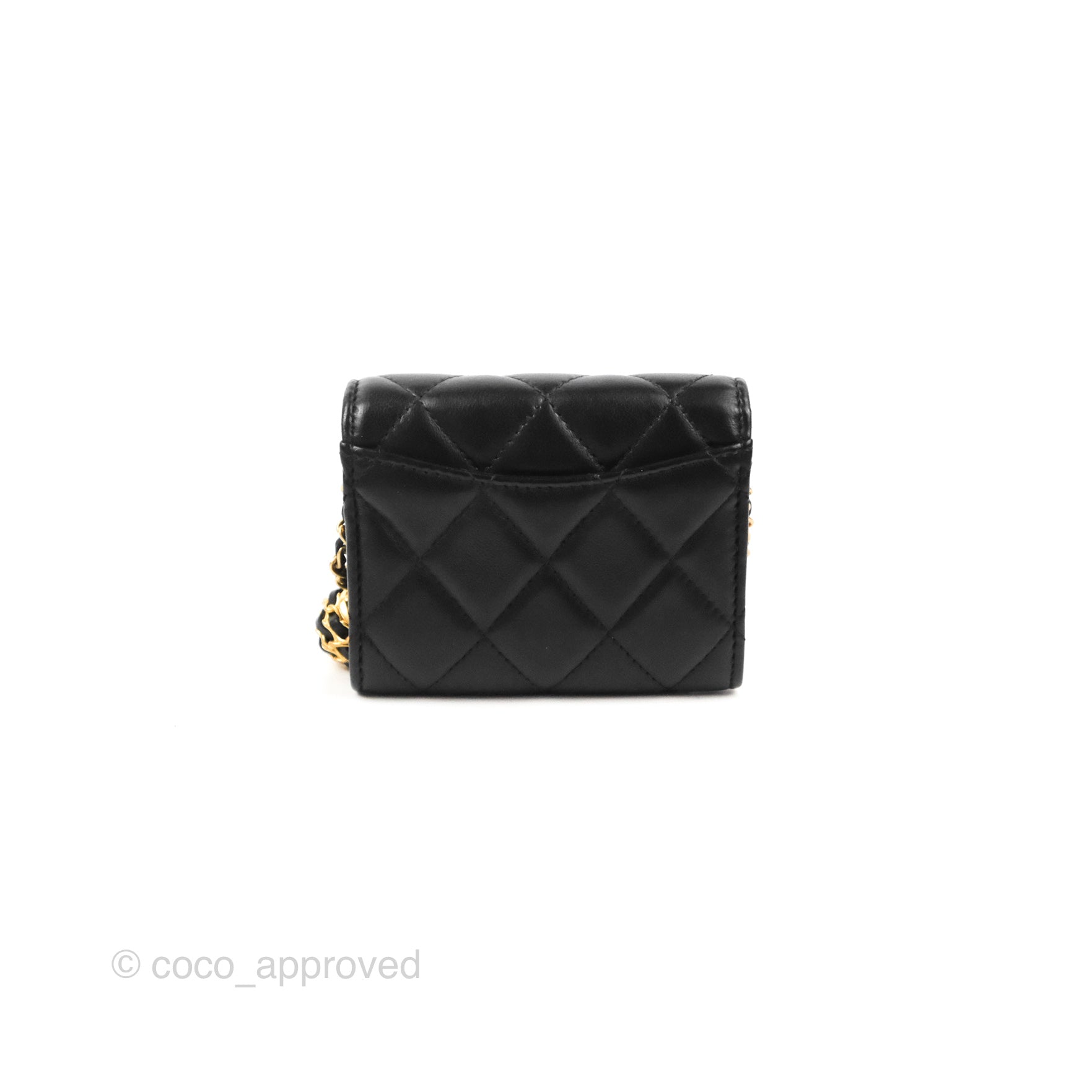 Chanel Mini Quilted Trendy CC Clutch With Chain Grey Lambskin Gold Har –  Coco Approved Studio