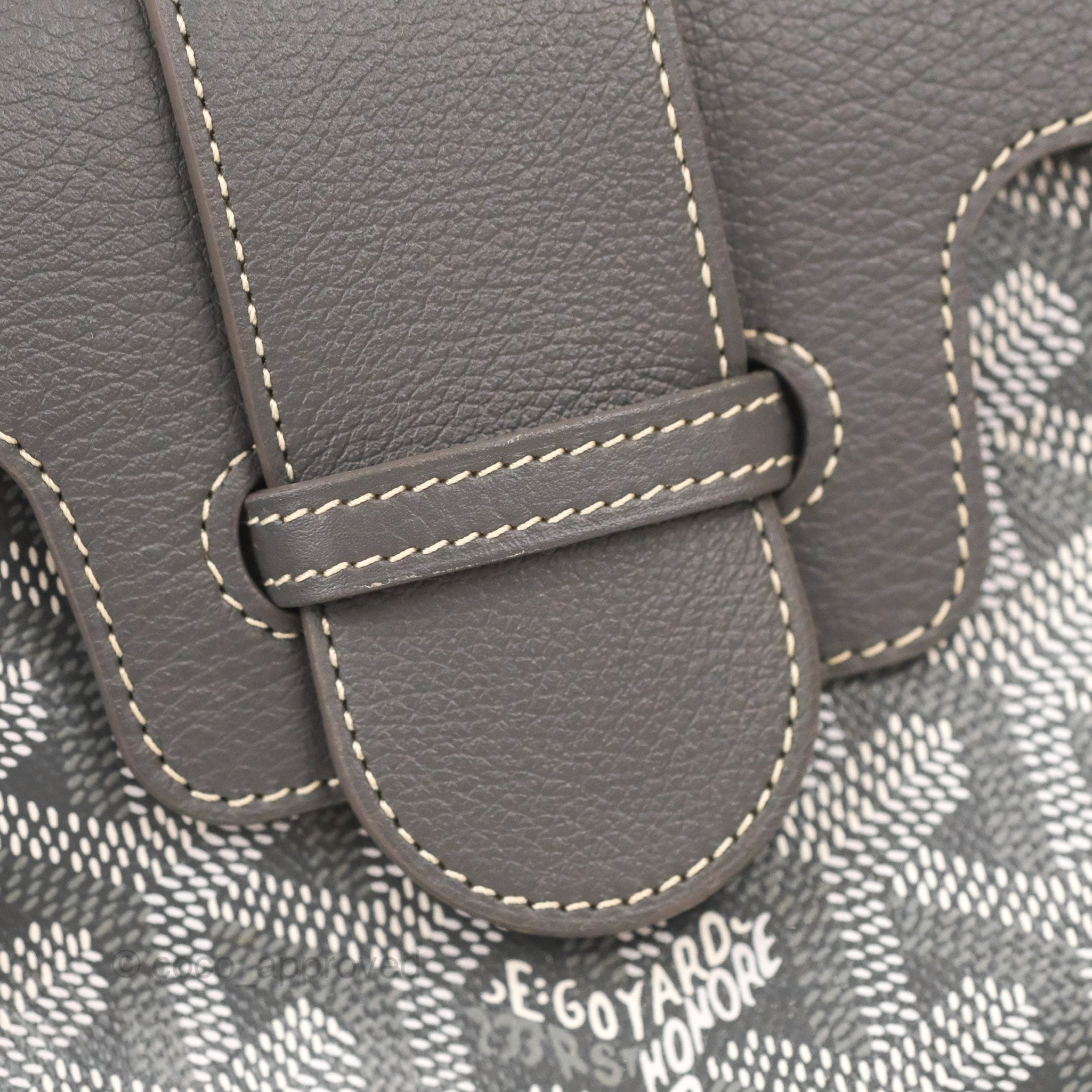 Goyard Saigon Souple Mini Bag Grey Goyardine Silver Hardware – Madison  Avenue Couture