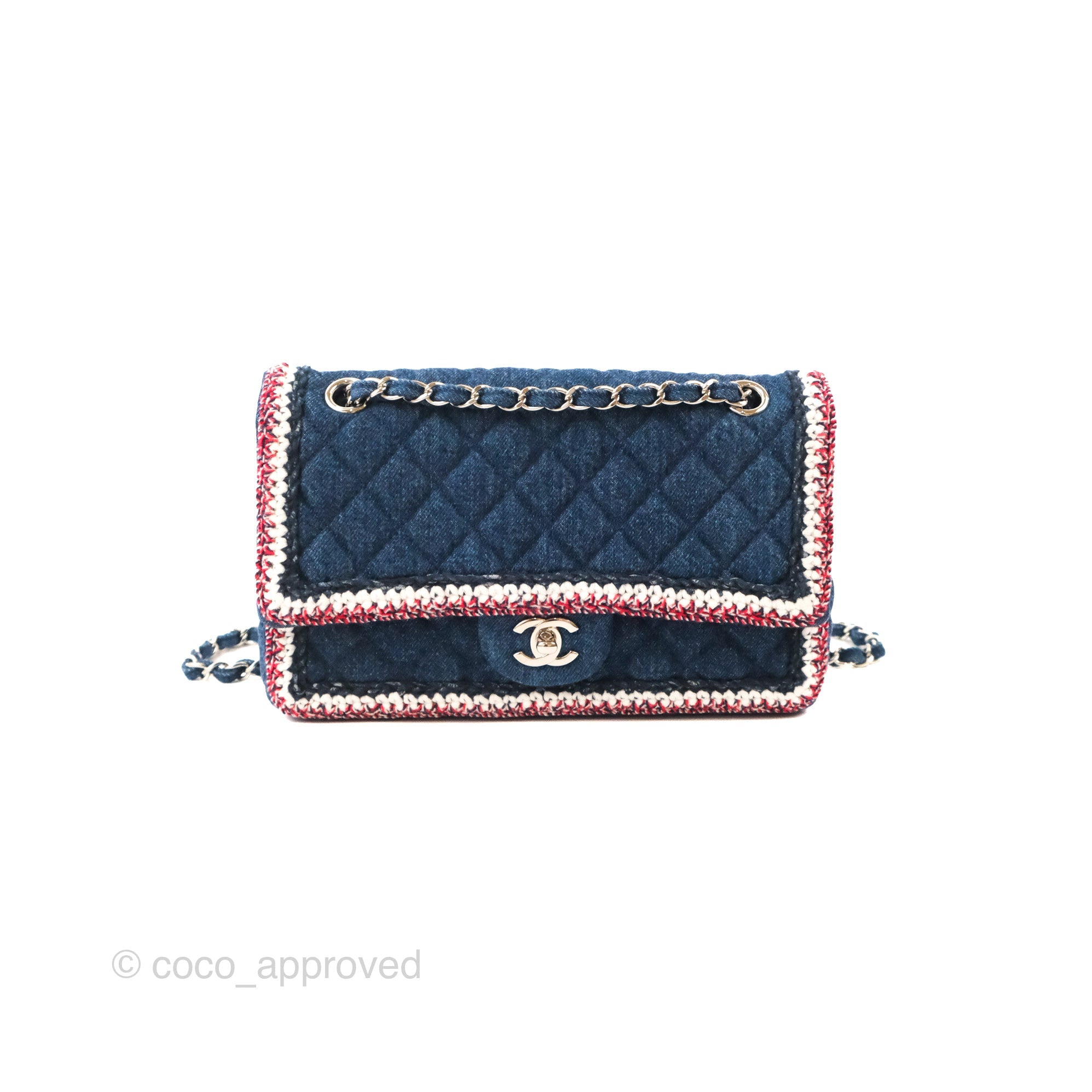 Chanel Denim Medium Flap 18B