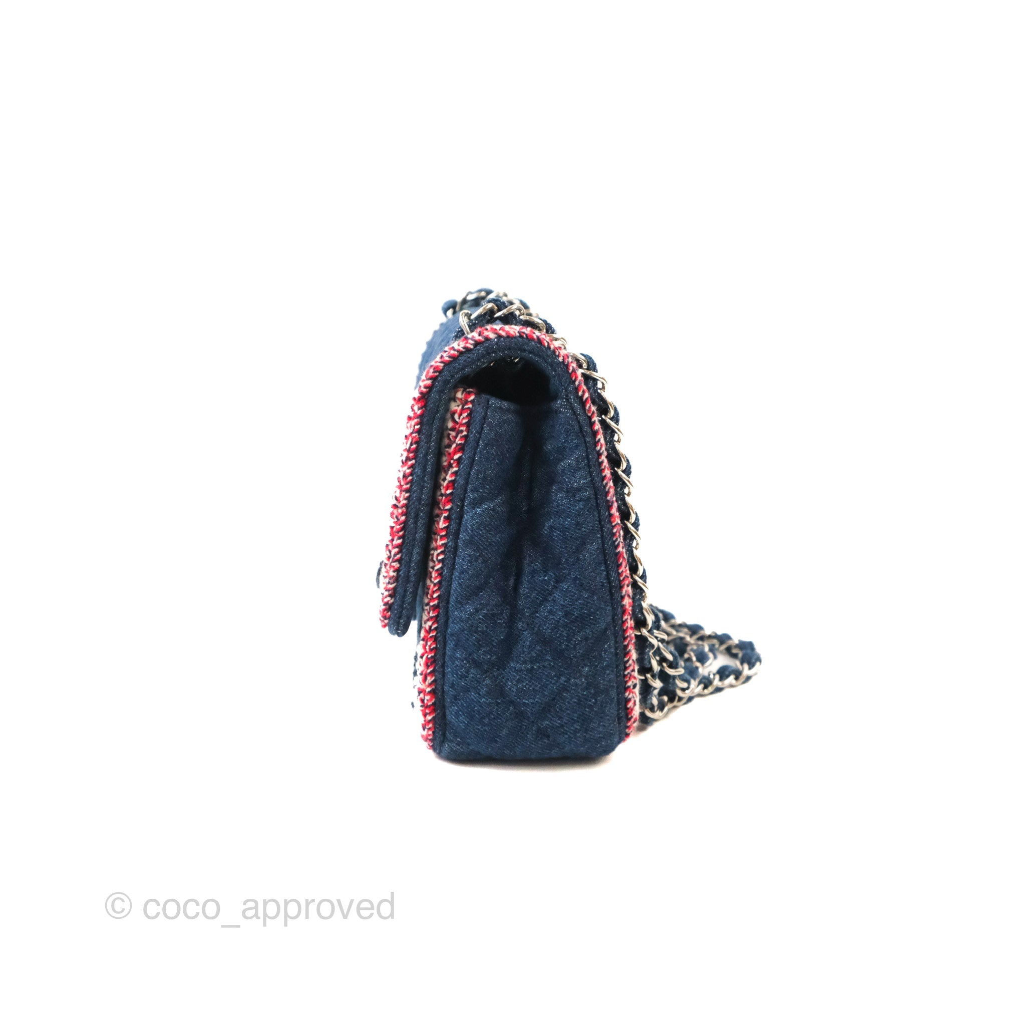 Chanel AS1786B07306 Denim Mini Flap Bag Denim / NG353 Fabric Shoulder –  Italy Station
