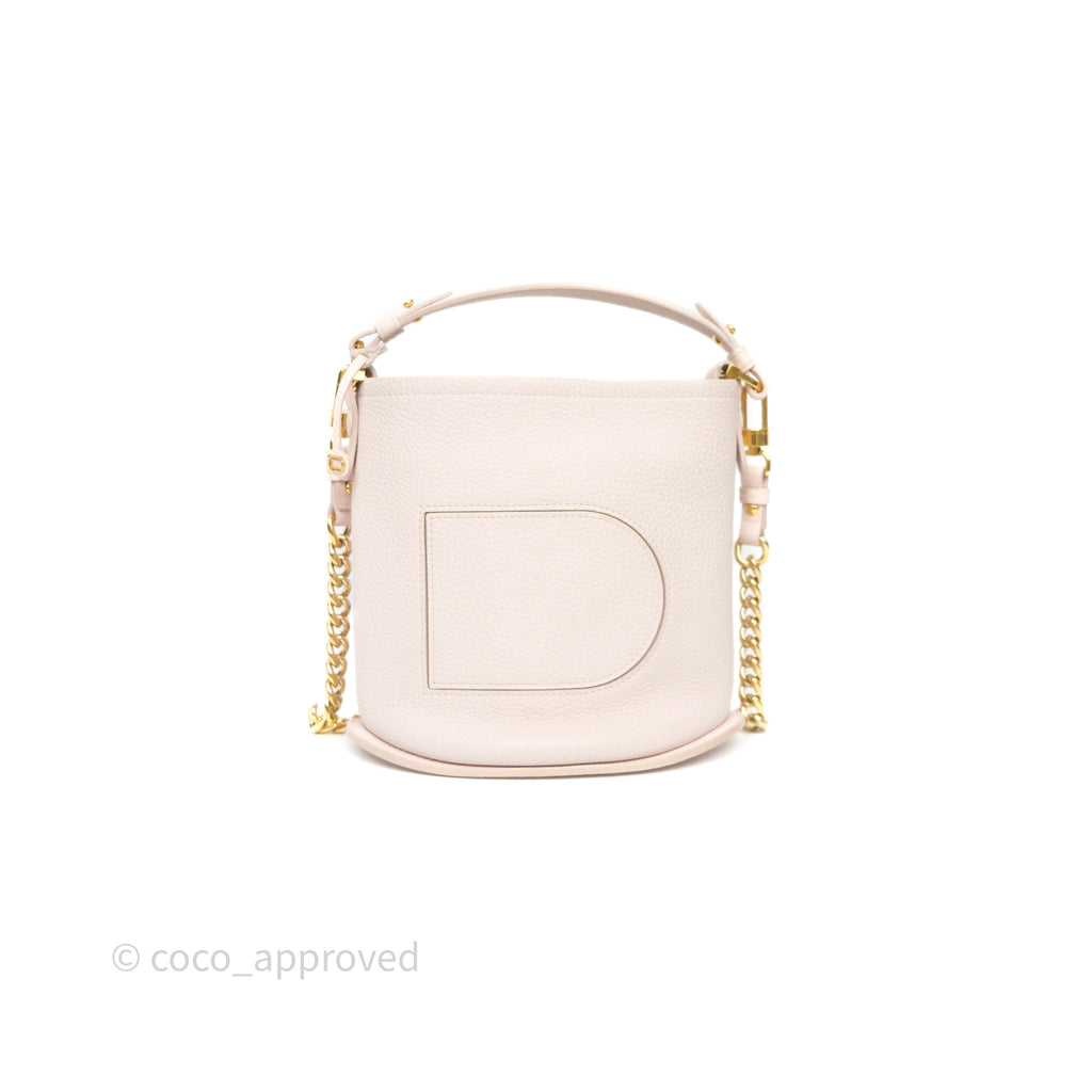 Delvaux Pin Mini Bucket Taurillon Soft Silk Pink