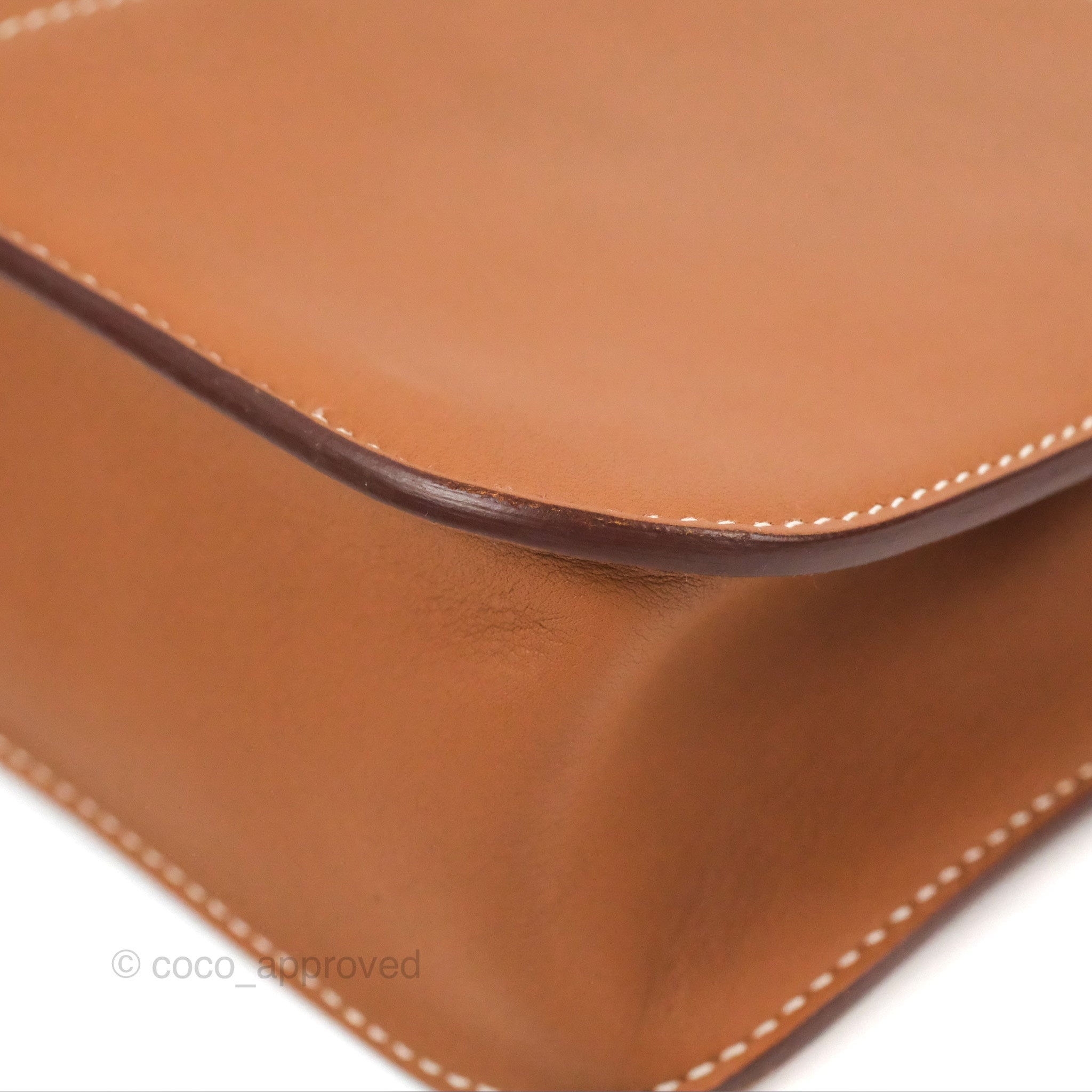 Hermès Mini Halzan Gold Evercolour Palladium Hardware – Coco