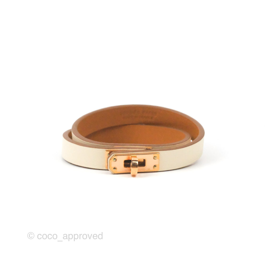 Hermès Kelly Double Tour Bracelet Gold Hardware
