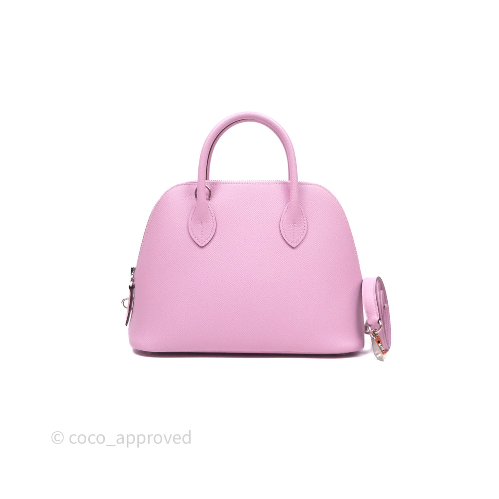 Hermès Bolide 1923 25 Mauve Sylvestre X9 Epsom Palladium Hardware
