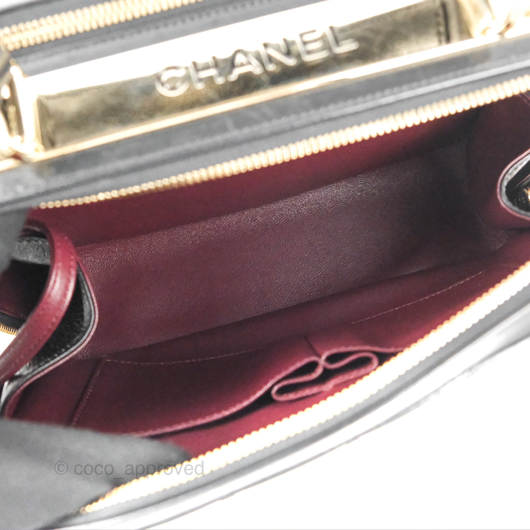 Chanel Trendy CC Lambskin Leather Bowling Bag (SHG-33622) – LuxeDH