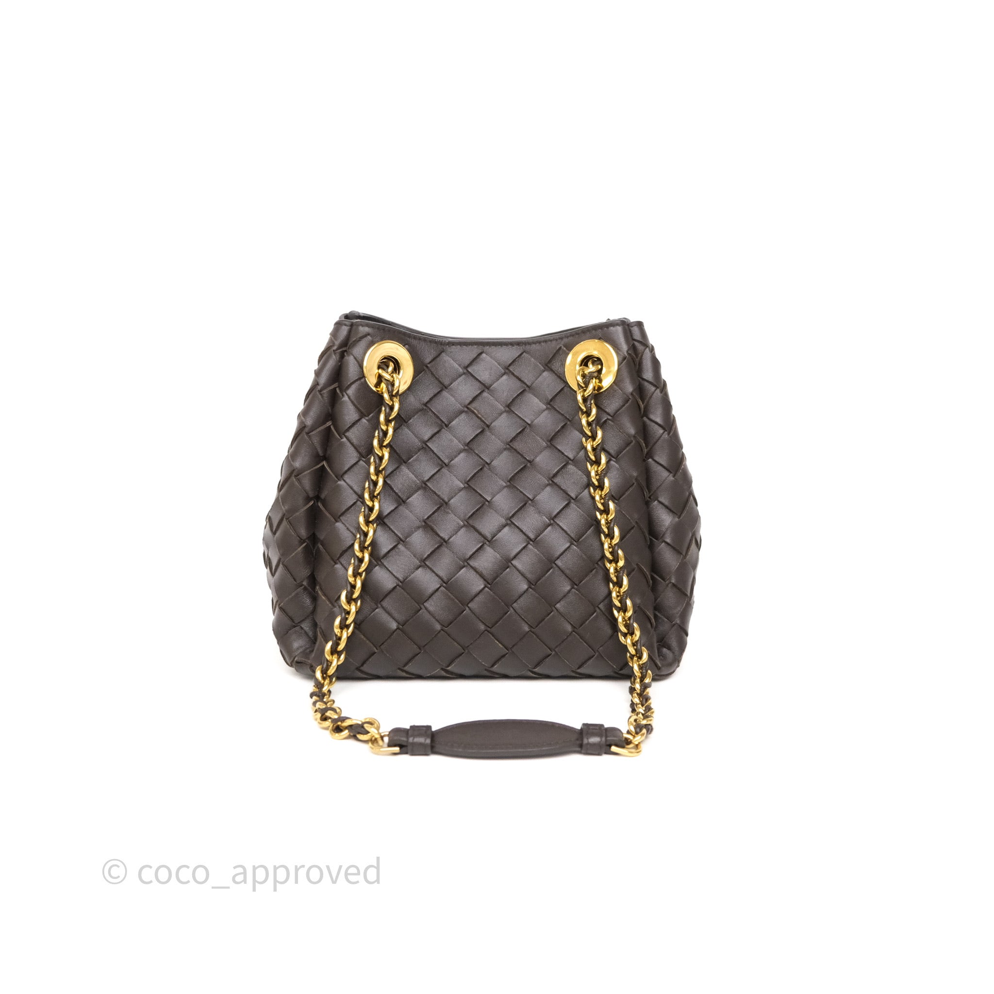 【関税送料込】BOTTEGA VENETA Parachute Fondant Bottega Veneta - Large Parachute Andiamo Fondant Leather Tote