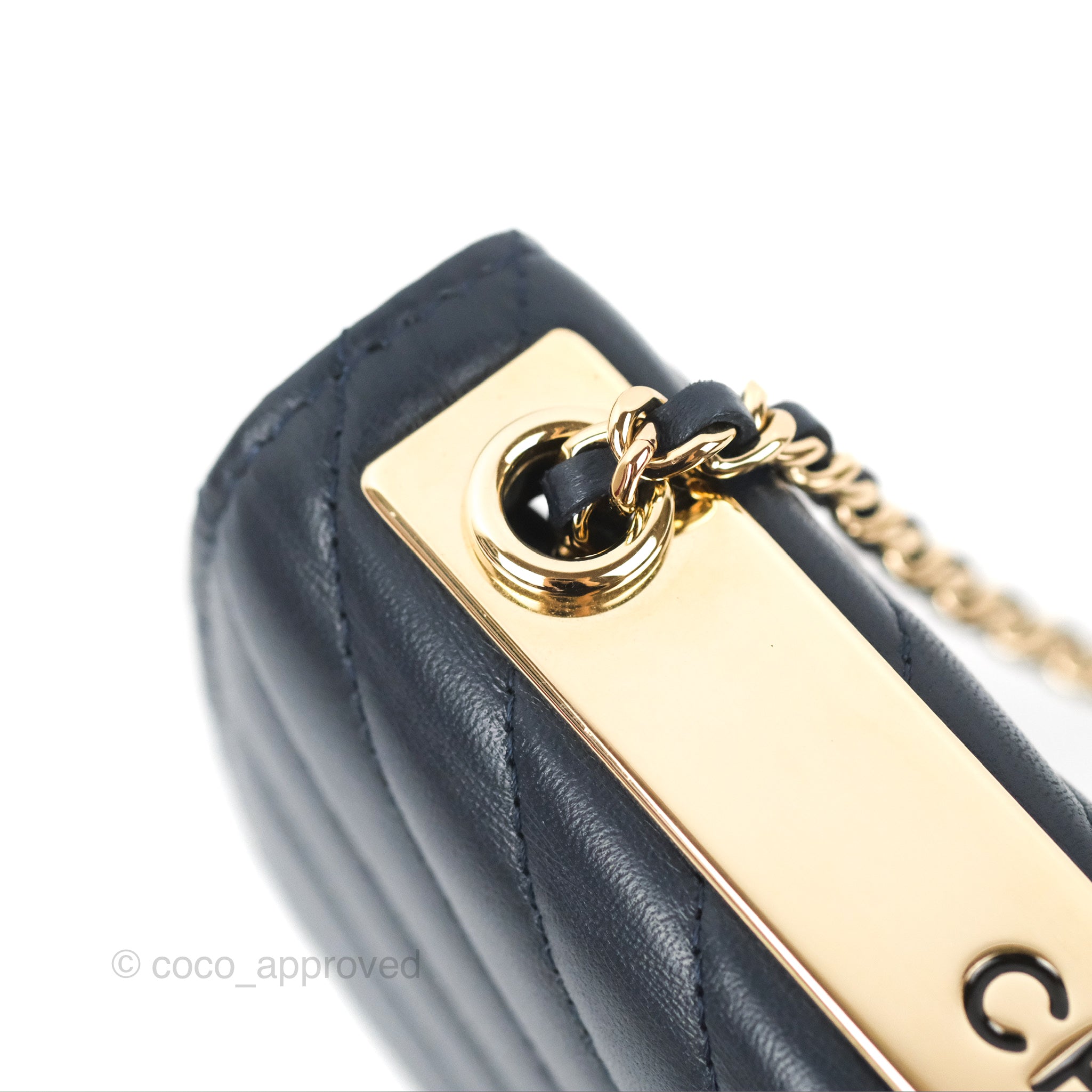 Chanel Trendy CC Small Black Lambskin Gold Hardware – Coco Approved Studio