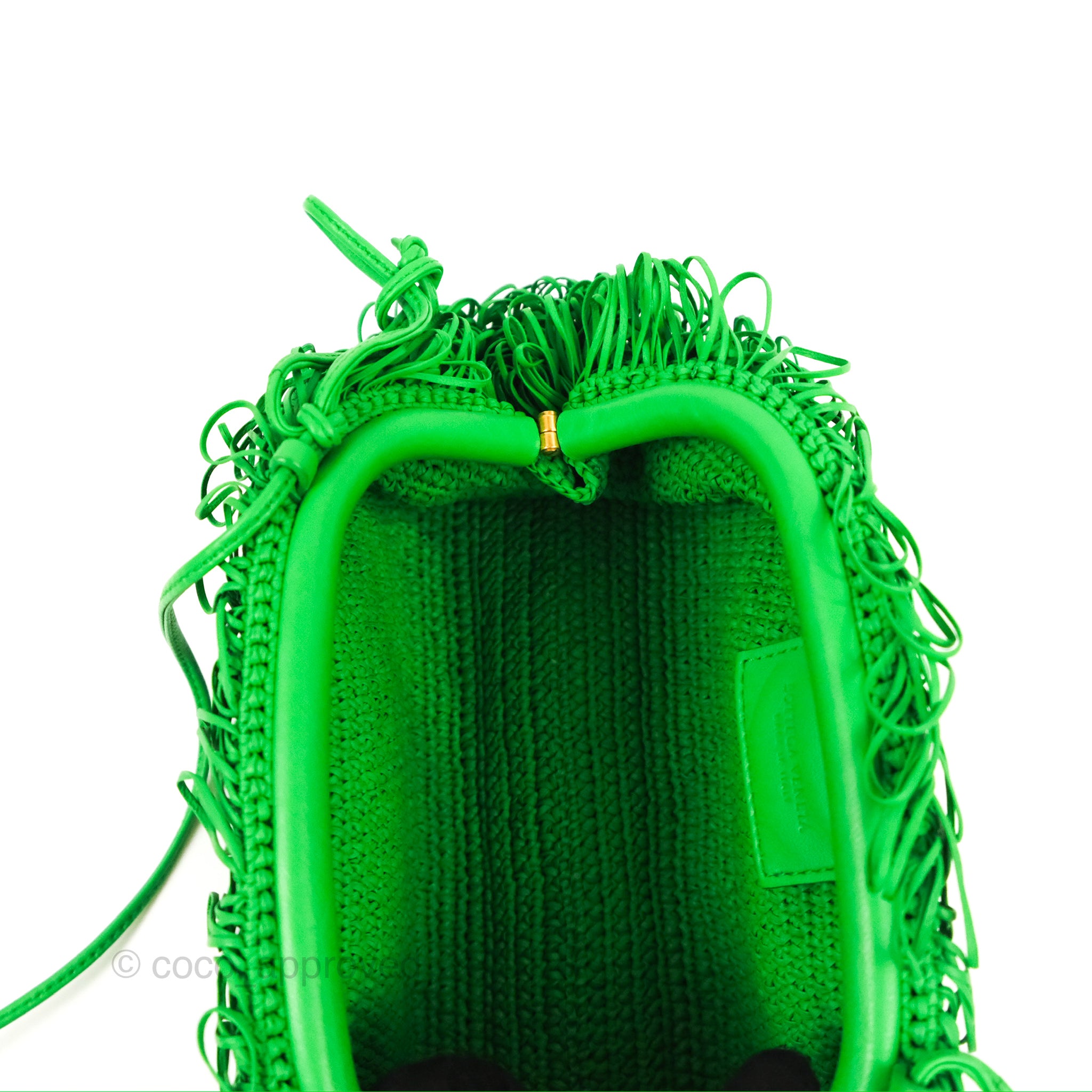 ★BOTTEGA VENETA★ Rushed Pouch Bag Green 576227VA9503722 57 Bottega Veneta - The Pouch Racing Green Leather Large Clutch