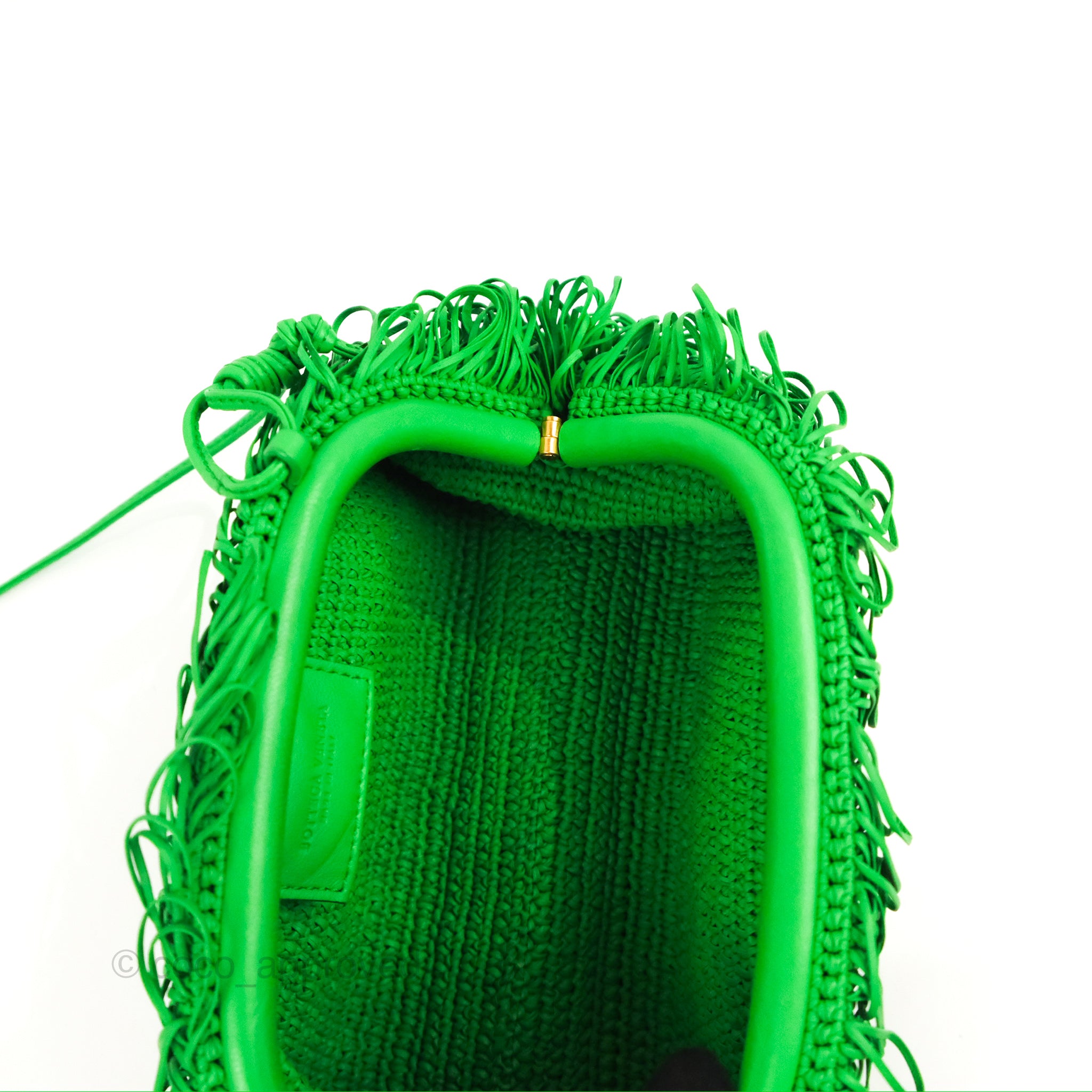 バッグ・カバンその他 BOTTEGA VENETA Mini Pouch Cross Bag Green 651445VCP413179 65 Bottega Veneta // Mini Pouch Crossbody Bag – VSP Consignment