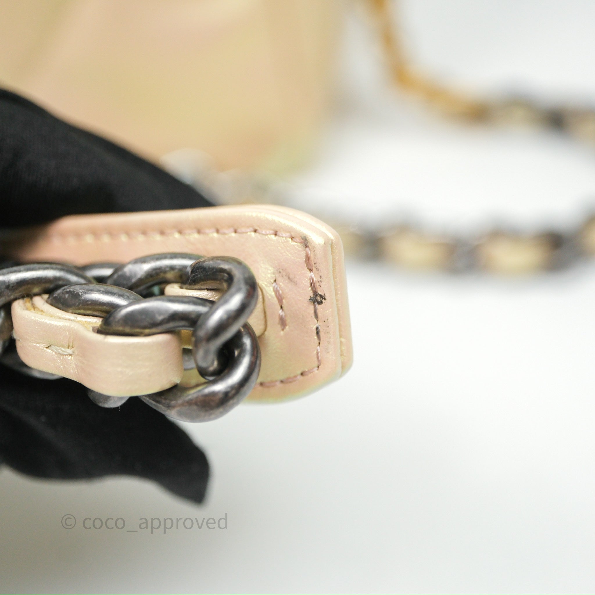 Chanel 19 Small Iridescent Pink Mixed Hardware – Coco Approved Studio