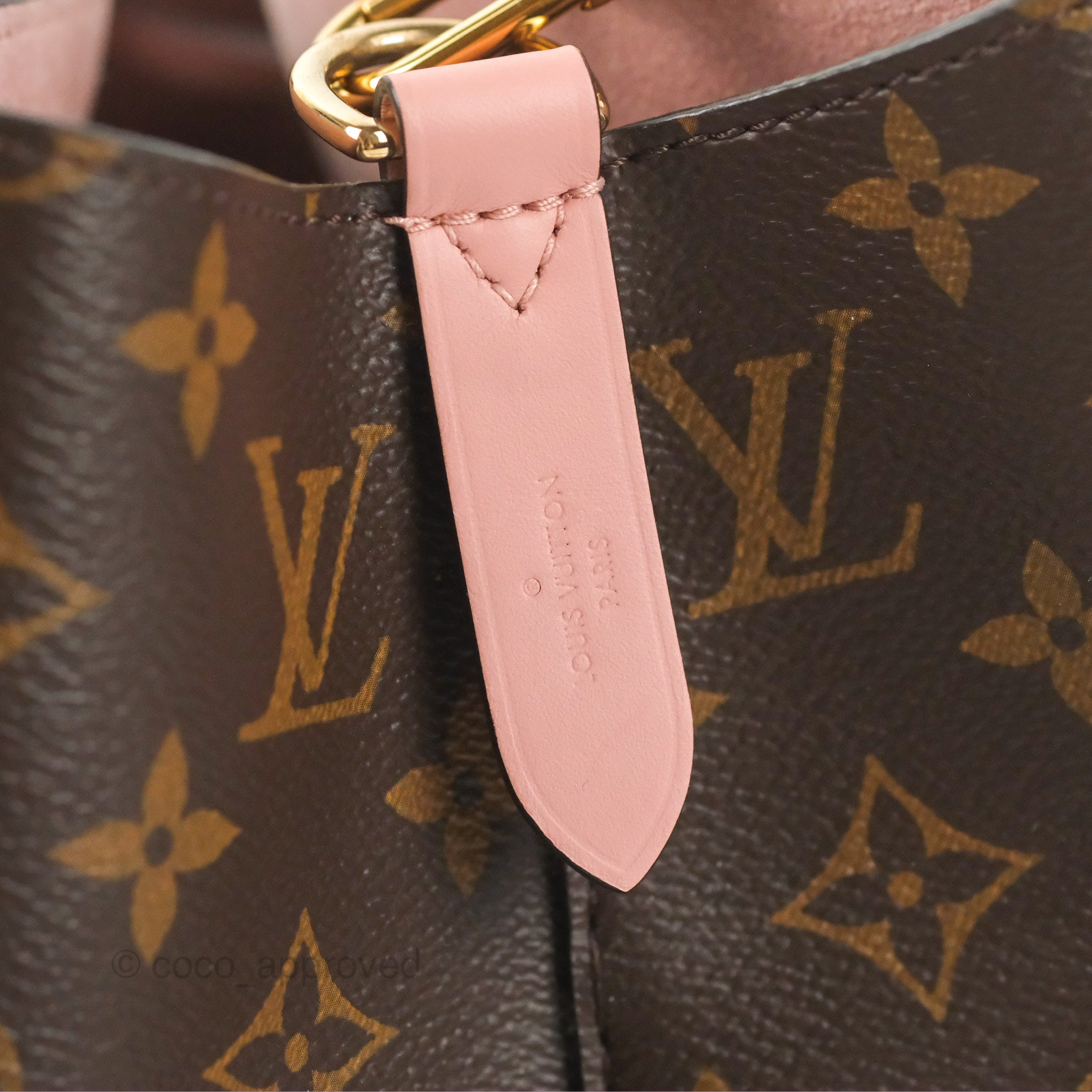 Rose Poudre Louis Vuitton Neonoe Bucket Bag Louis Vuitton Neonoe