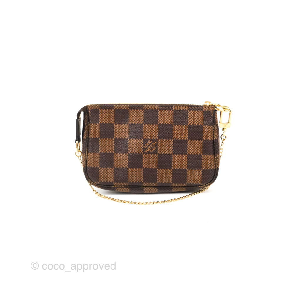 Louis Vuitton Damier Ebene Mini Pochette Accessories
