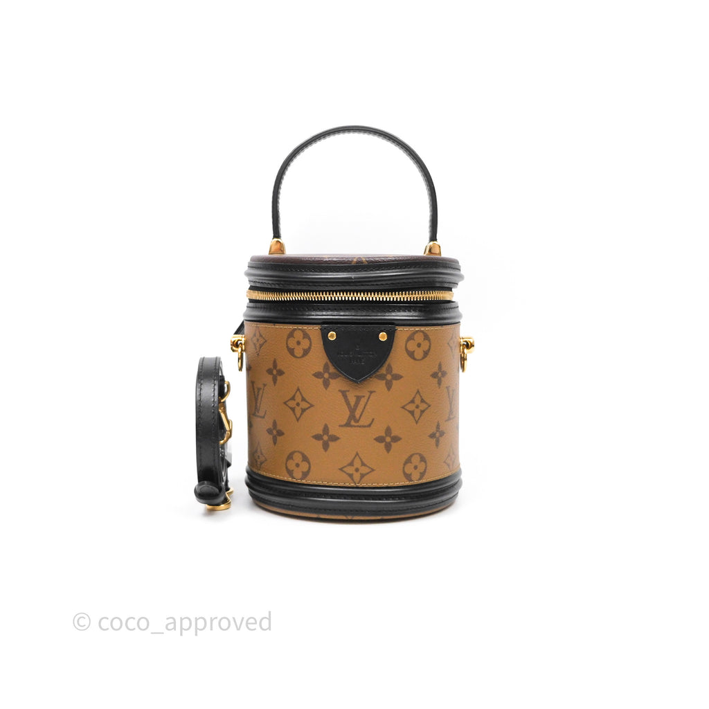 Louis Vuitton Cannes Monogram Reverse Bag Gold Hardware