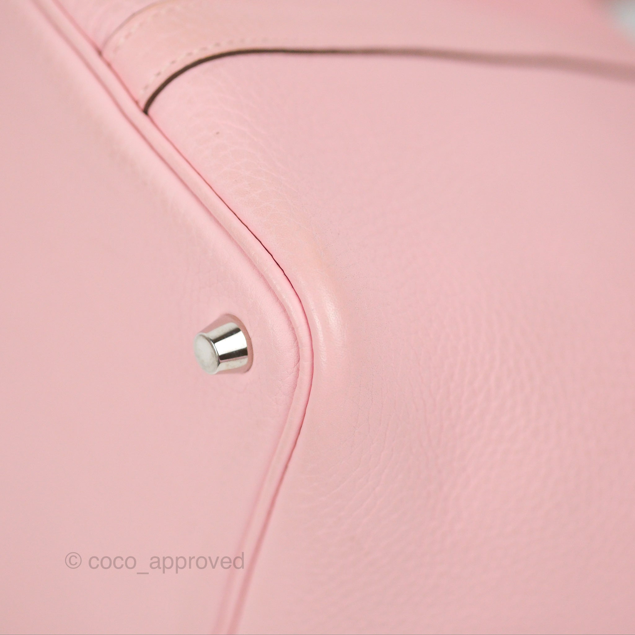 Hermès Picotin 18 Rose Sakura Clemence with Palladium Hardware