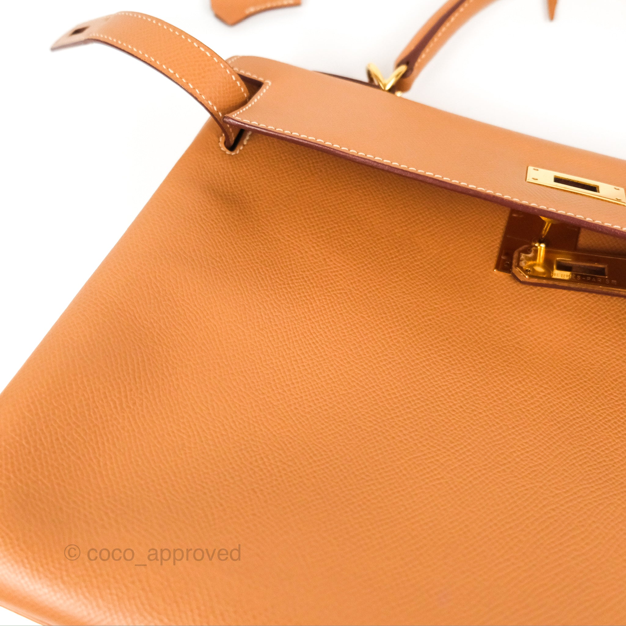 Hermès Kelly 32 Epsom Gold