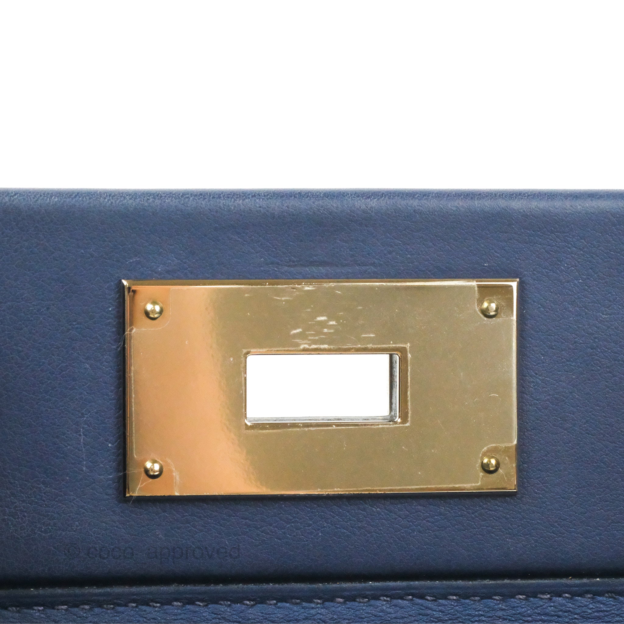 HERMÈS 24/24 - 21 handbag in Bleu Nuit, Black, Caban and Bleu France  Evercolor leather with Permabrass hardware-Ginza Xiaoma – Authentic Hermès  Boutique