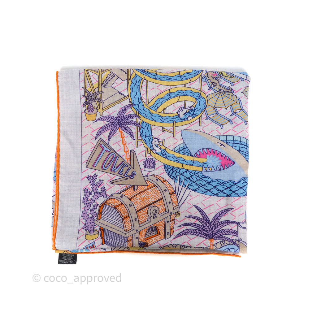 Hermès Splash Park shawl 140