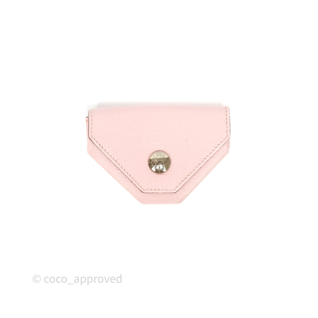 Hermès Change Purse 24 Chevre Mysore Rose Sakura 3Q
