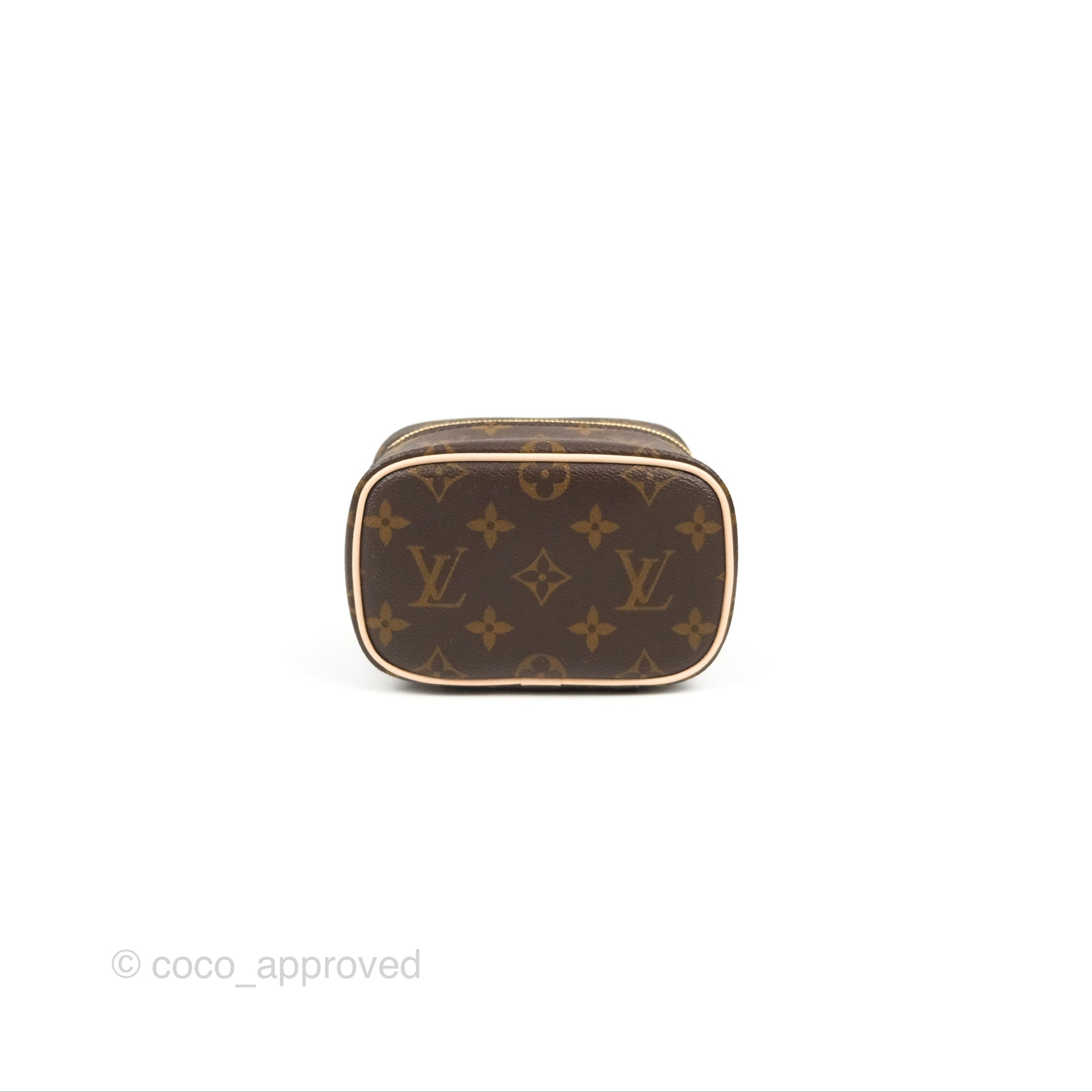 Louis Vuitton Nano Nice Monogram with Twilly – Coco Approved Studio