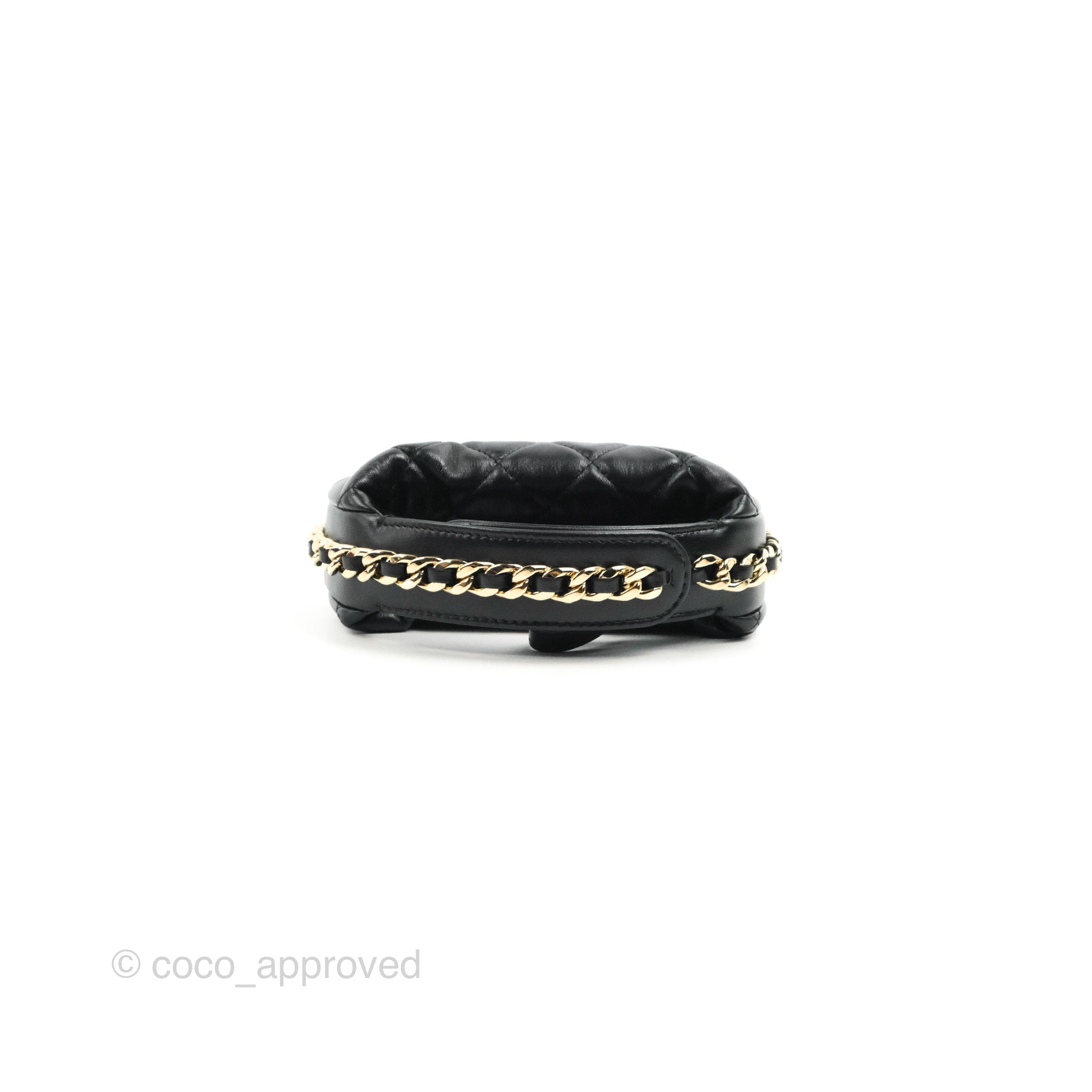 Chanel Quilted Lambskin Chain Around Clutch (SHG-vCMQzd) – LuxeDH