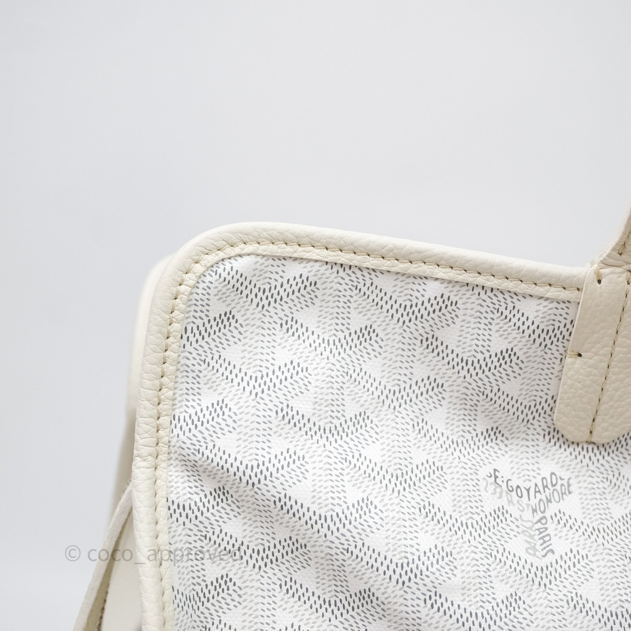 Goyard Goyardine White Sac Hardy PM – Coco Approved Studio