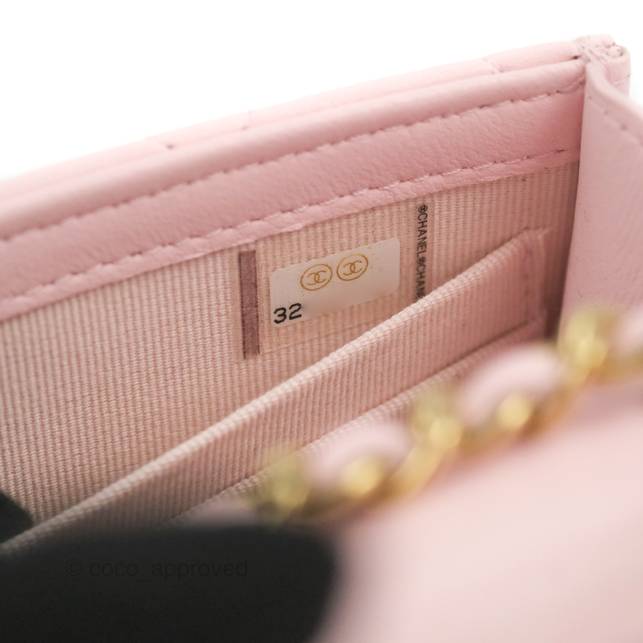 Timeless Classic Chanel mini clutch Pink Leather ref.761882 - Joli
