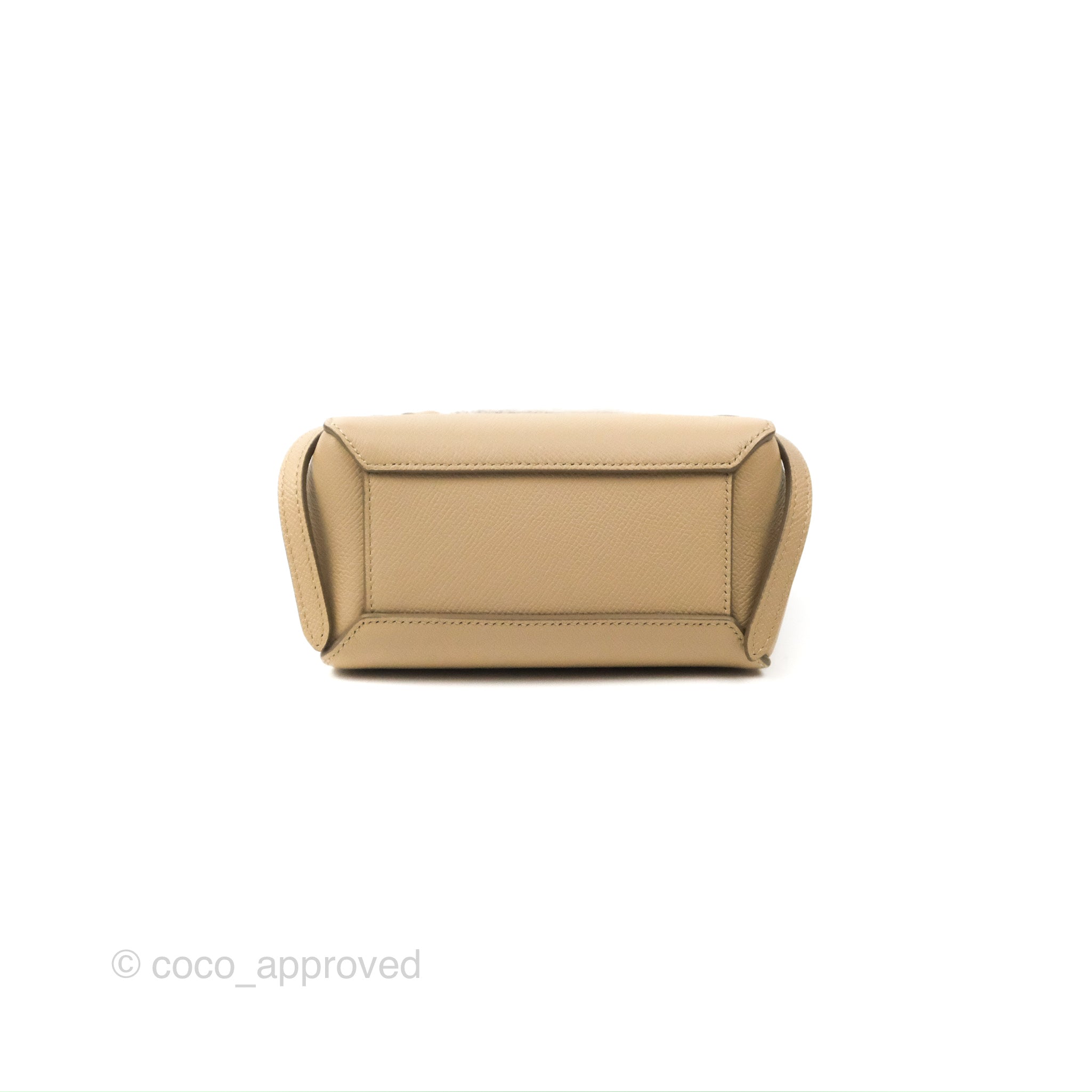 Celine Pico Belt Bag White Grained Calfskin Gold Hardware – Coco Approved  Studio