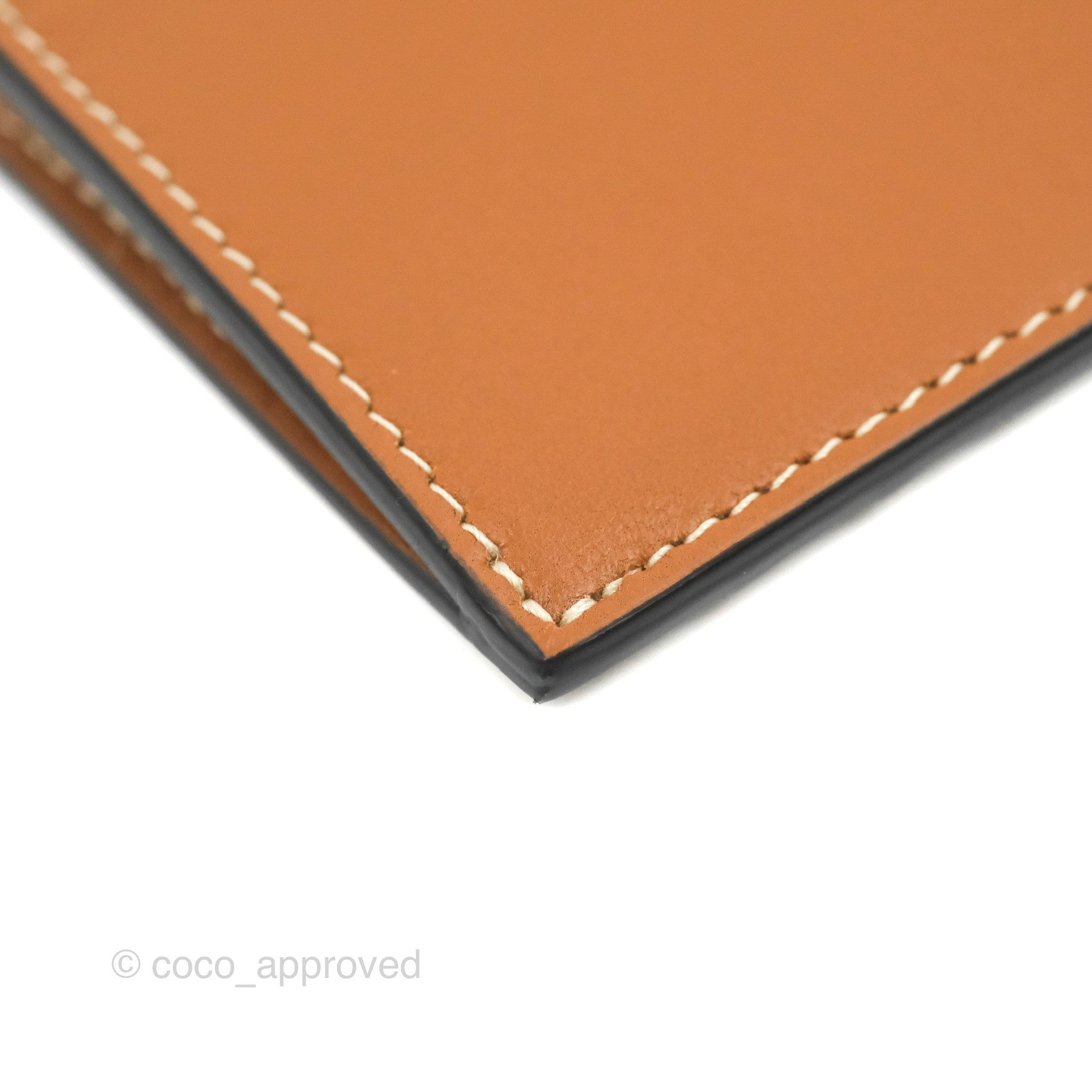 ZIPPED CARD HOLDER IN TRIOMPHE CANVAS AND LAMBSKIN - TAN