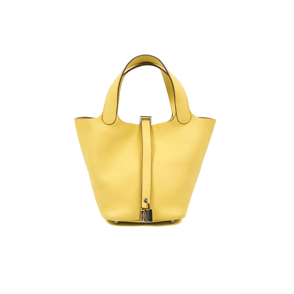 Hermès Picotin Lock 18 Tressage Gold Silver Hardware – Coco Approved Studio