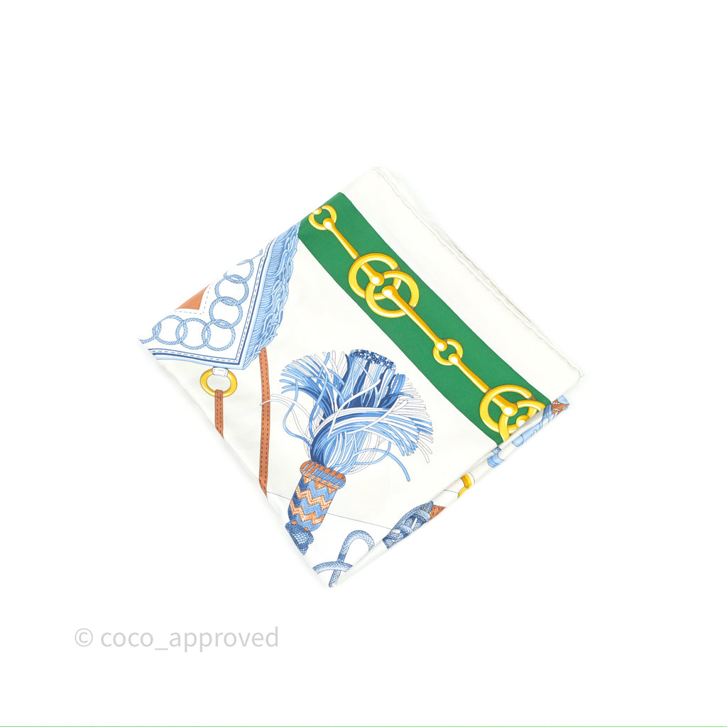 Hermès Cliquetis Silk Scarf 90