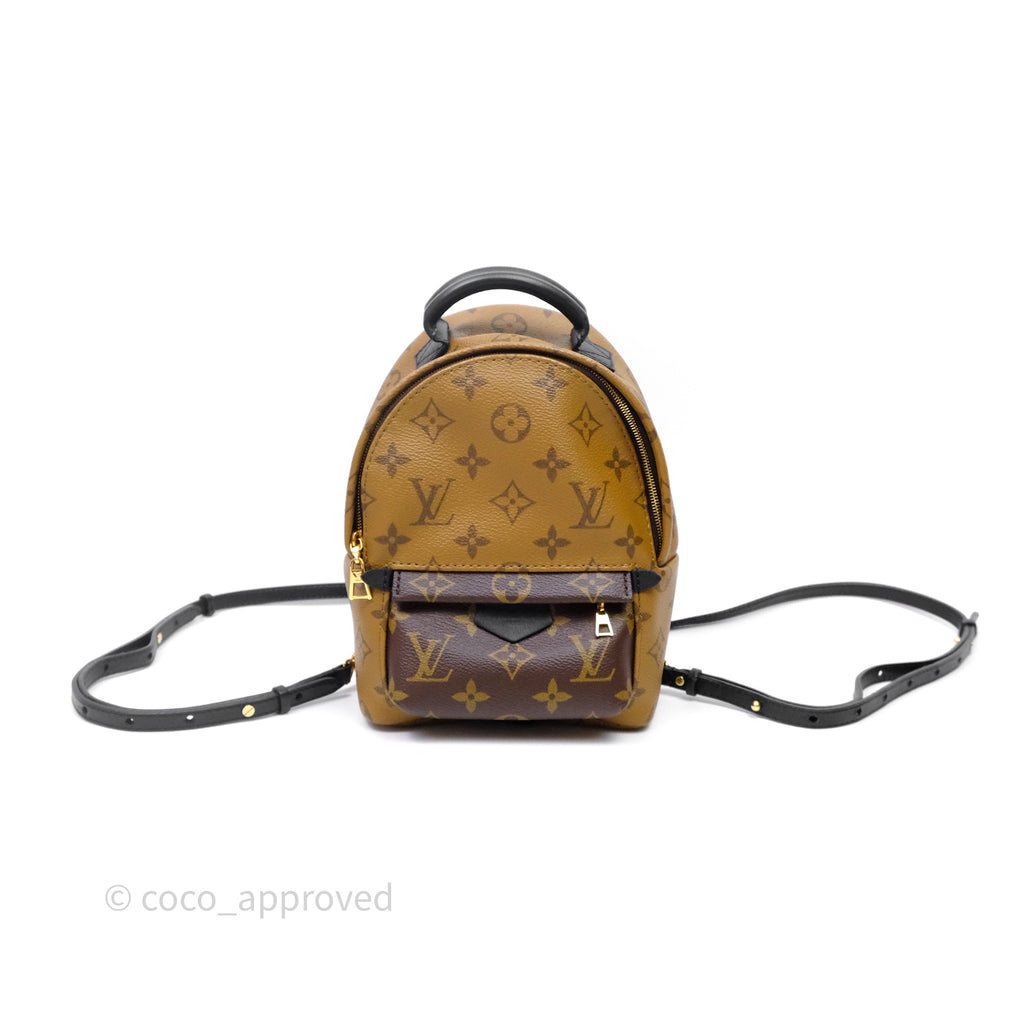 Louis Vuitton Mini Reverse Monogram Palm Springs Backpack⁣