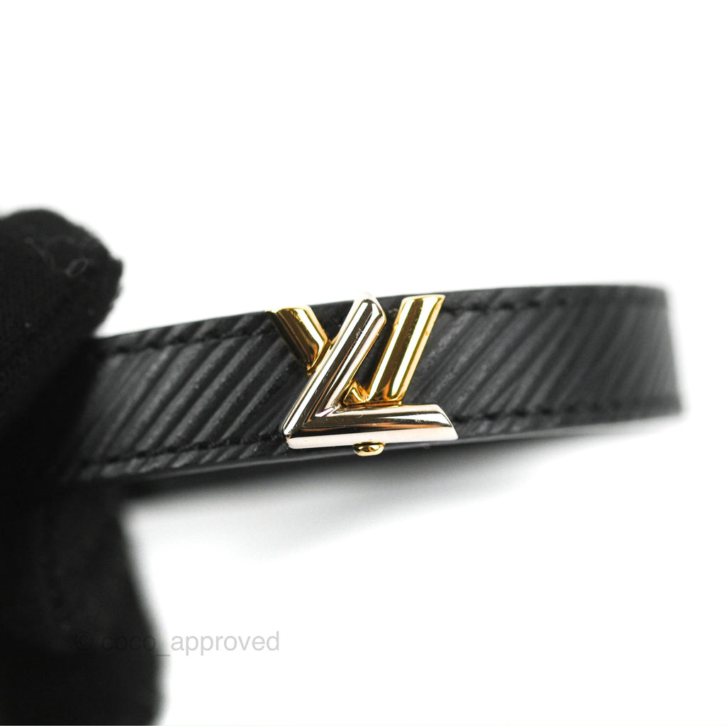Louis Vuitton Twist Bracelet Black