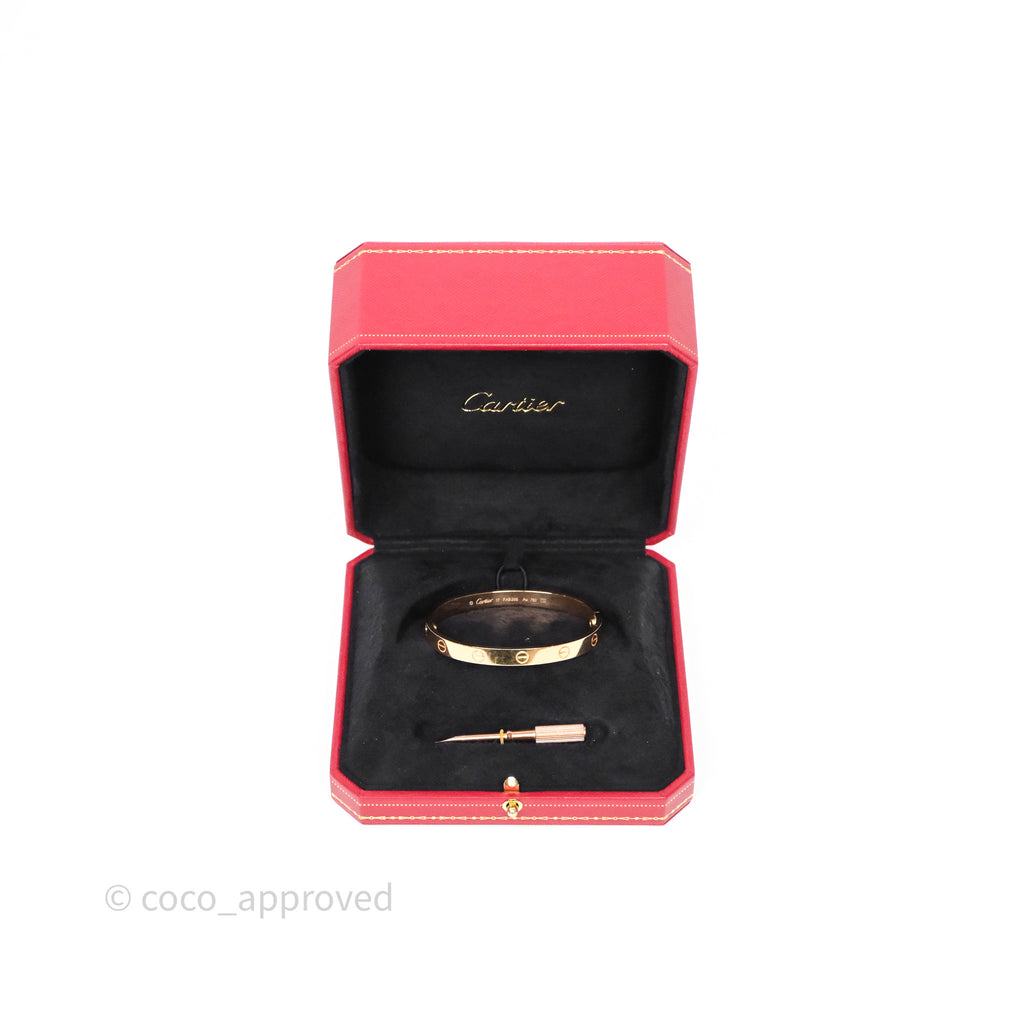 Cartier Love Bracelet Rose Gold