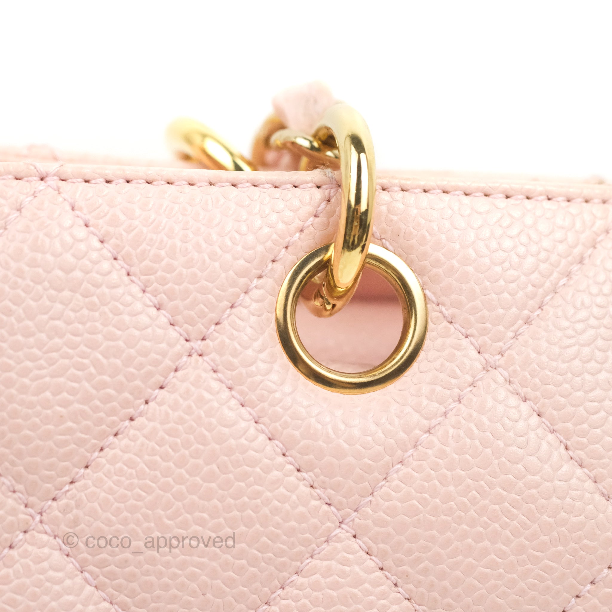 Chanel PTT Petite Timeless Shopping Tote Bag Pink Caviar Gold Hardware –  Coco Approved Studio