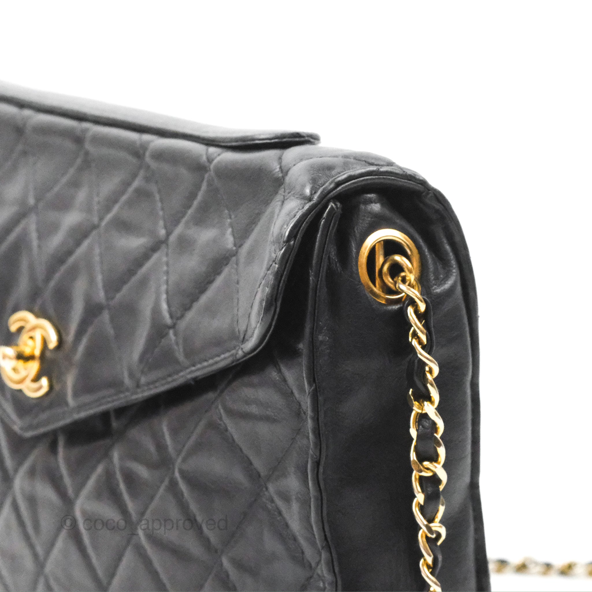 Chanel Handbag Classic Flap Boy Brick Mini Studded Classic Logo CC Navy Blue  Bag For Sale at 1stDibs