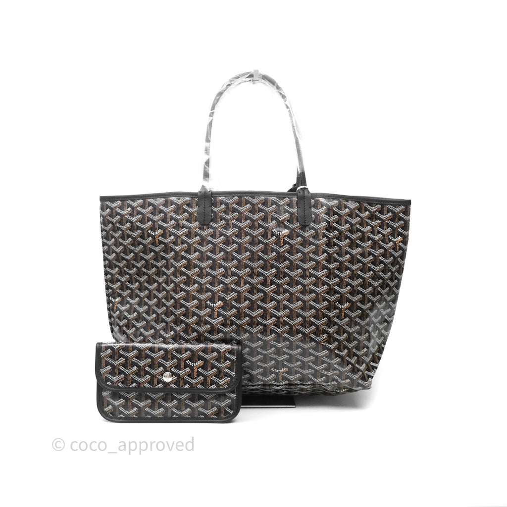 Goyard St Louis Tote PM Black