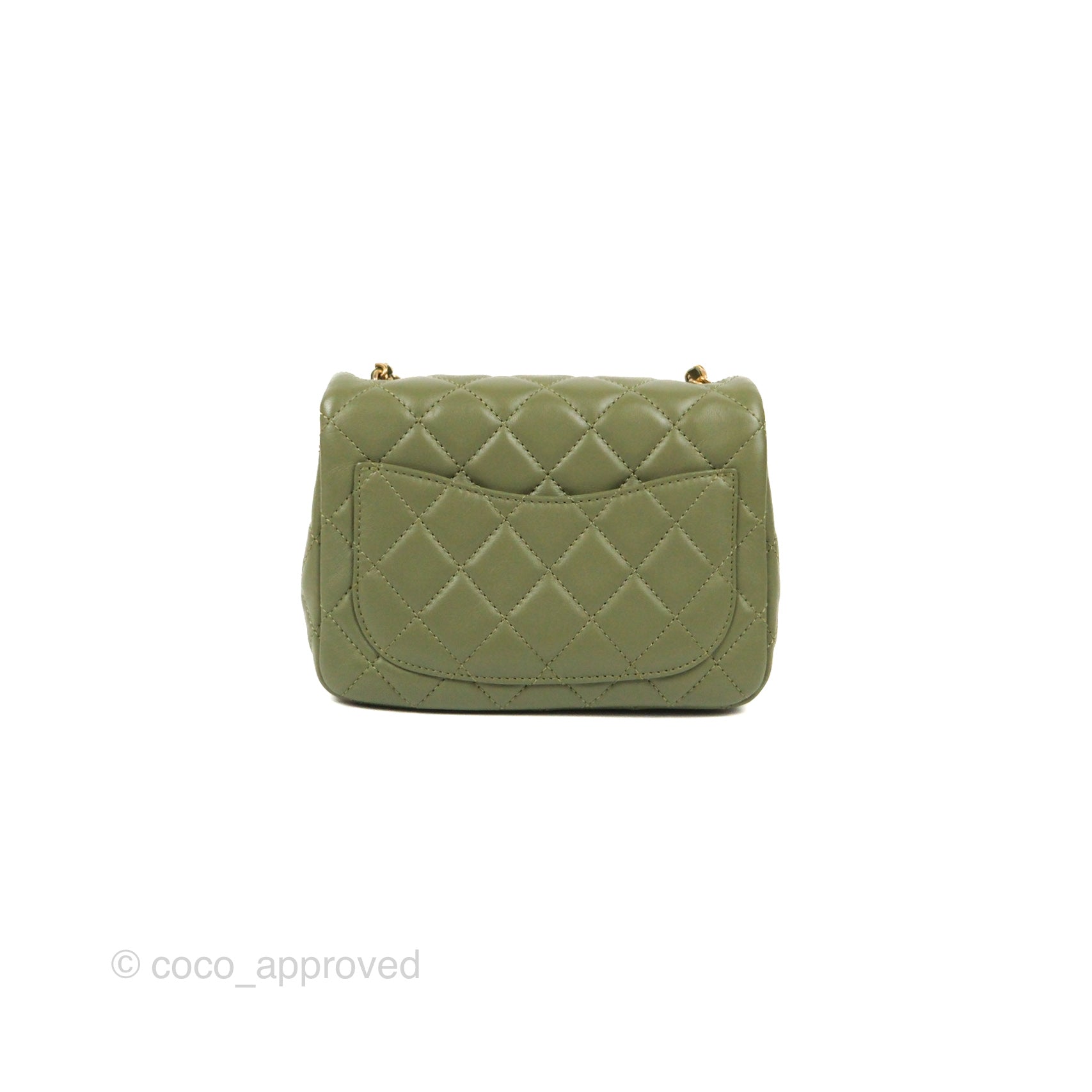 green chanel bag outfit
