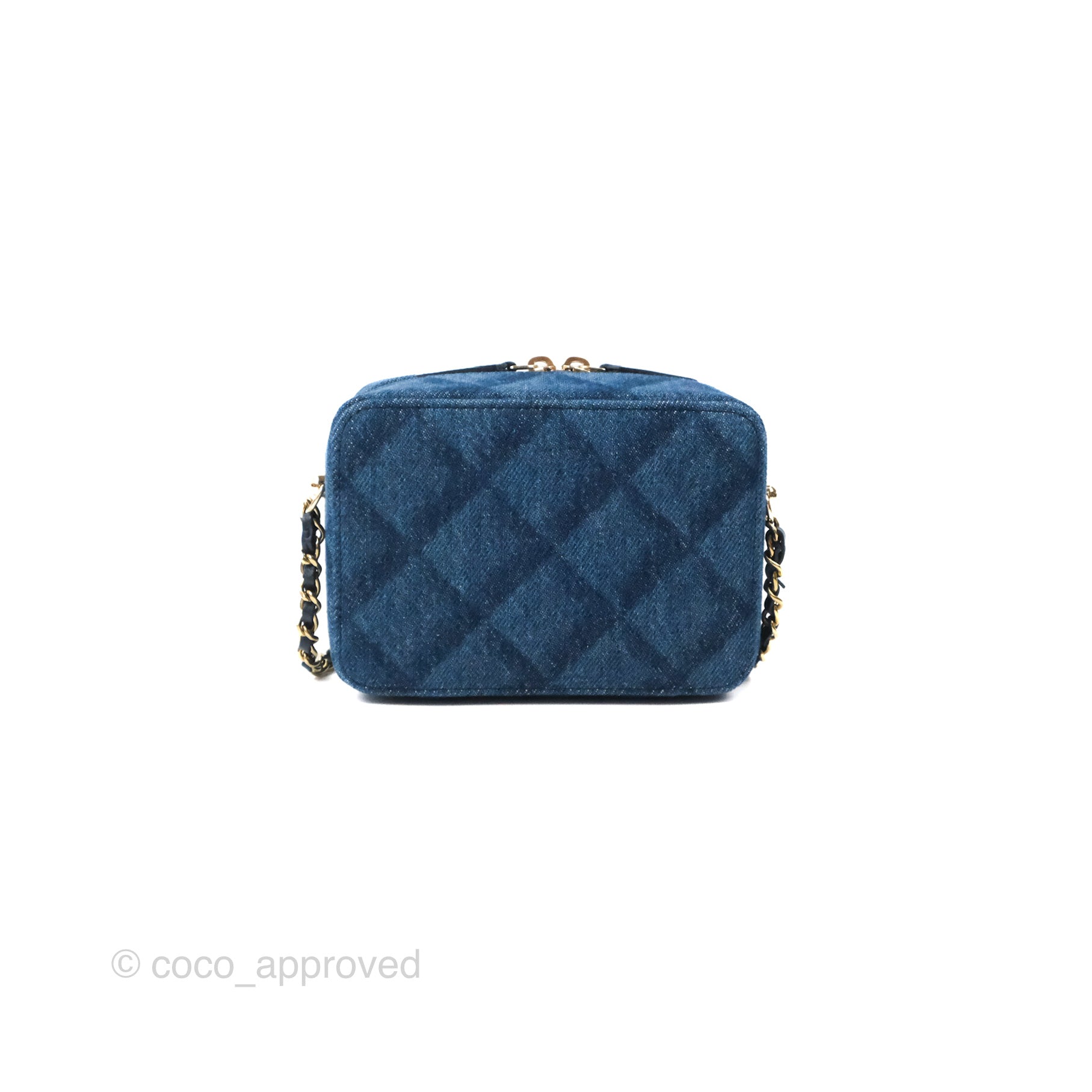 Louis+Vuitton+Camera+Crossbody+Blue+Denim for sale online
