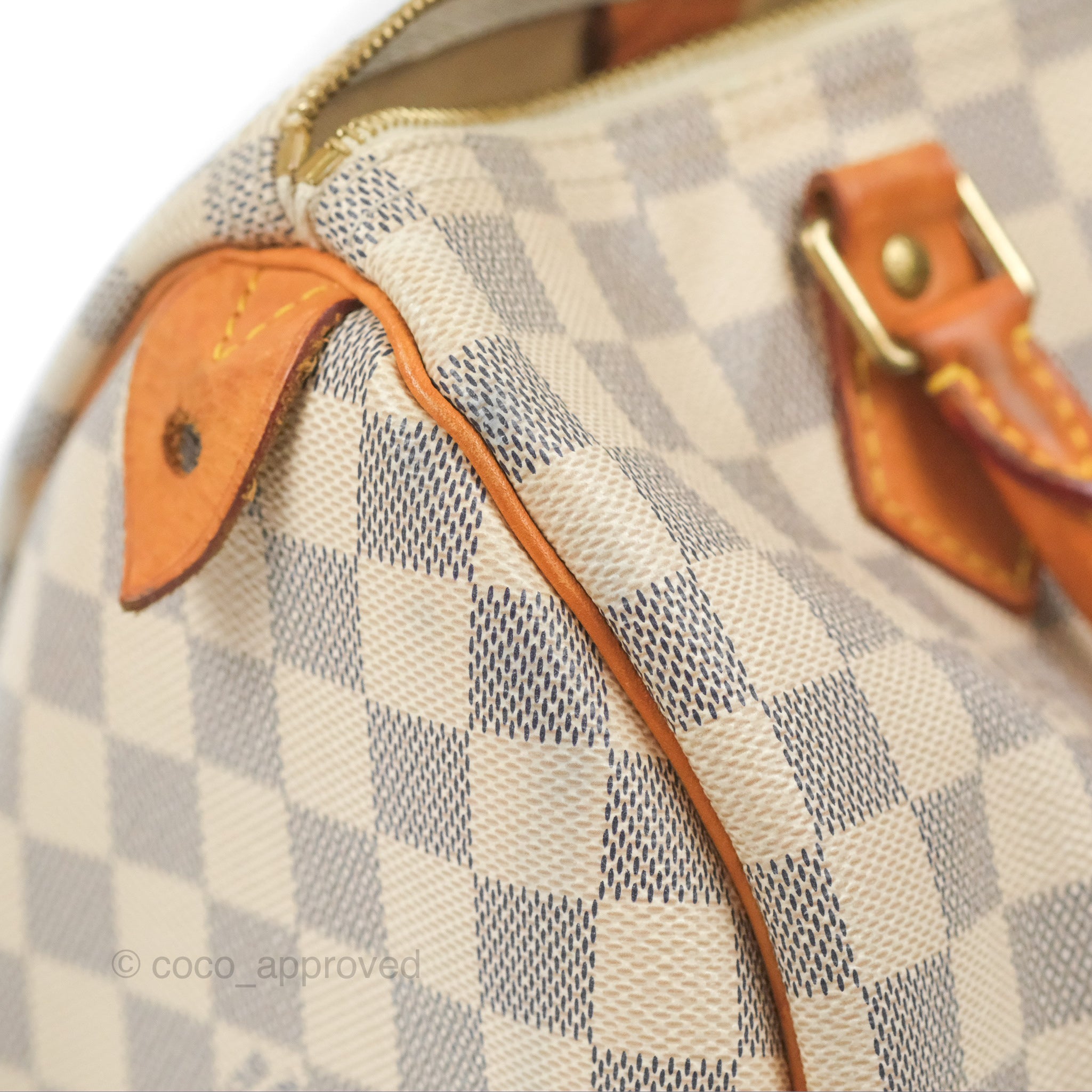 Louis Vuitton Speedy Bag Damier Azur Canvas 30 – Luxe Collective