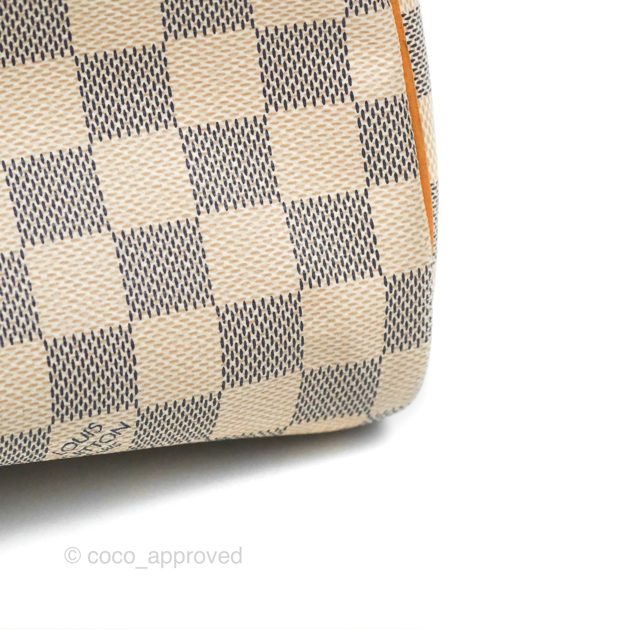 Louis Vuitton, Bags, Louis Vuitton Damier Azur Canvas Speedy 3 Bag 7lv80k