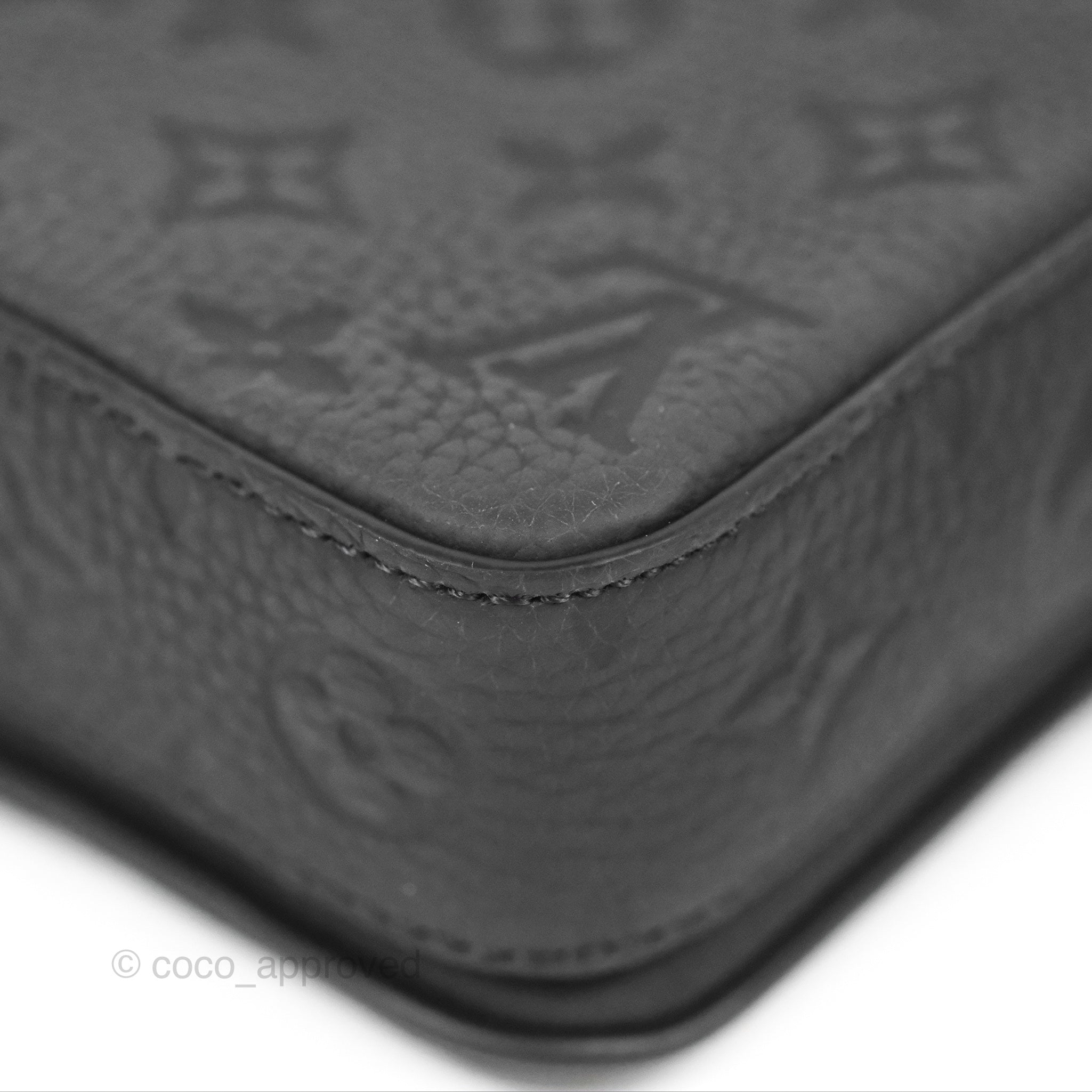 Louis Vuitton Zippy Wallet Monogram Eclipse Canvas XL Black